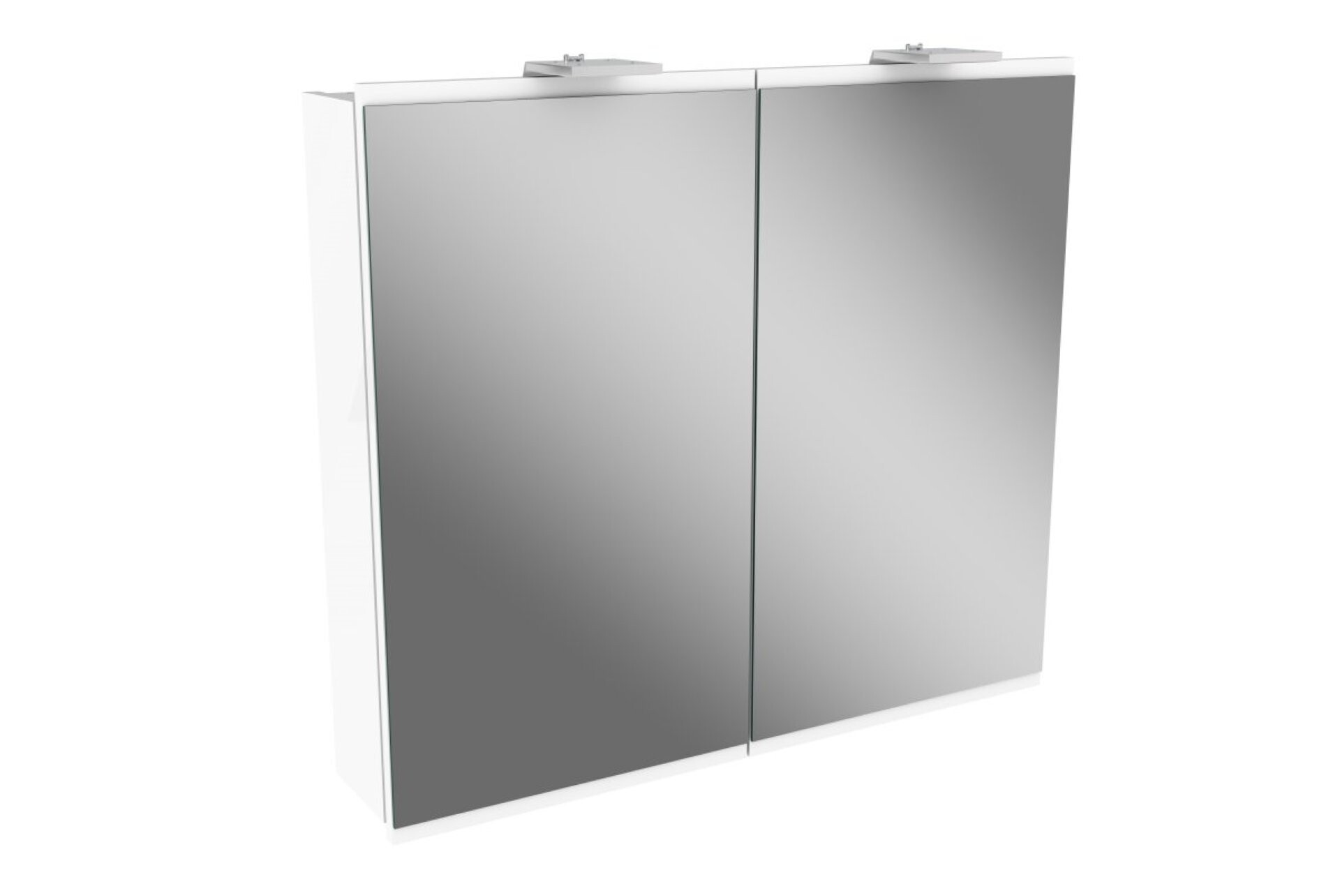 Fackelmann LIMA LED Spiegelschrank 80 cm, Weiß Fackelmann LIMA LED Spiegelschrank 80 cm, Weiß