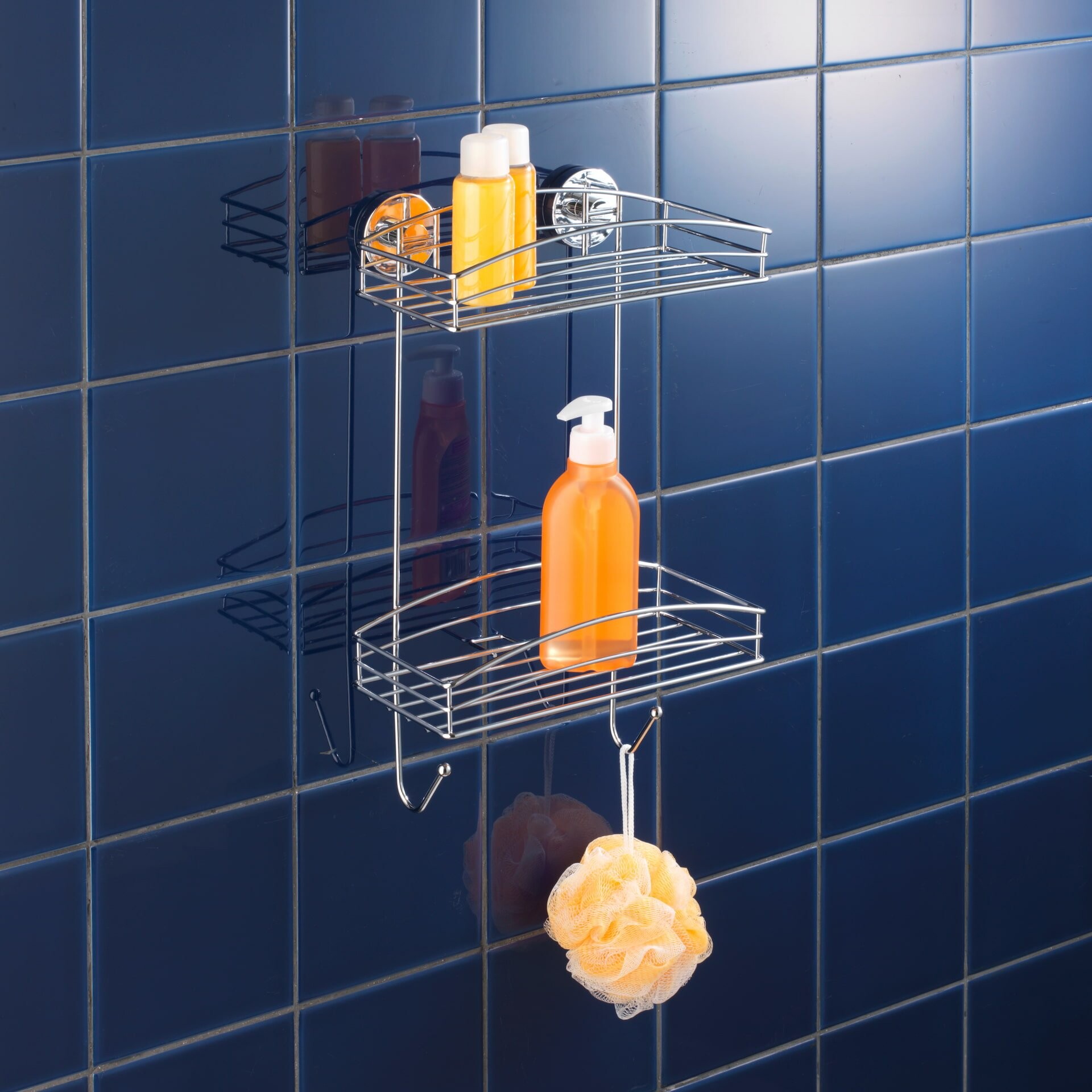 WENKO Duschablage, Chrom glänzend, Vacuum-Loc WENKO Duschablage, Chrom glänzend, Vacuum-Loc