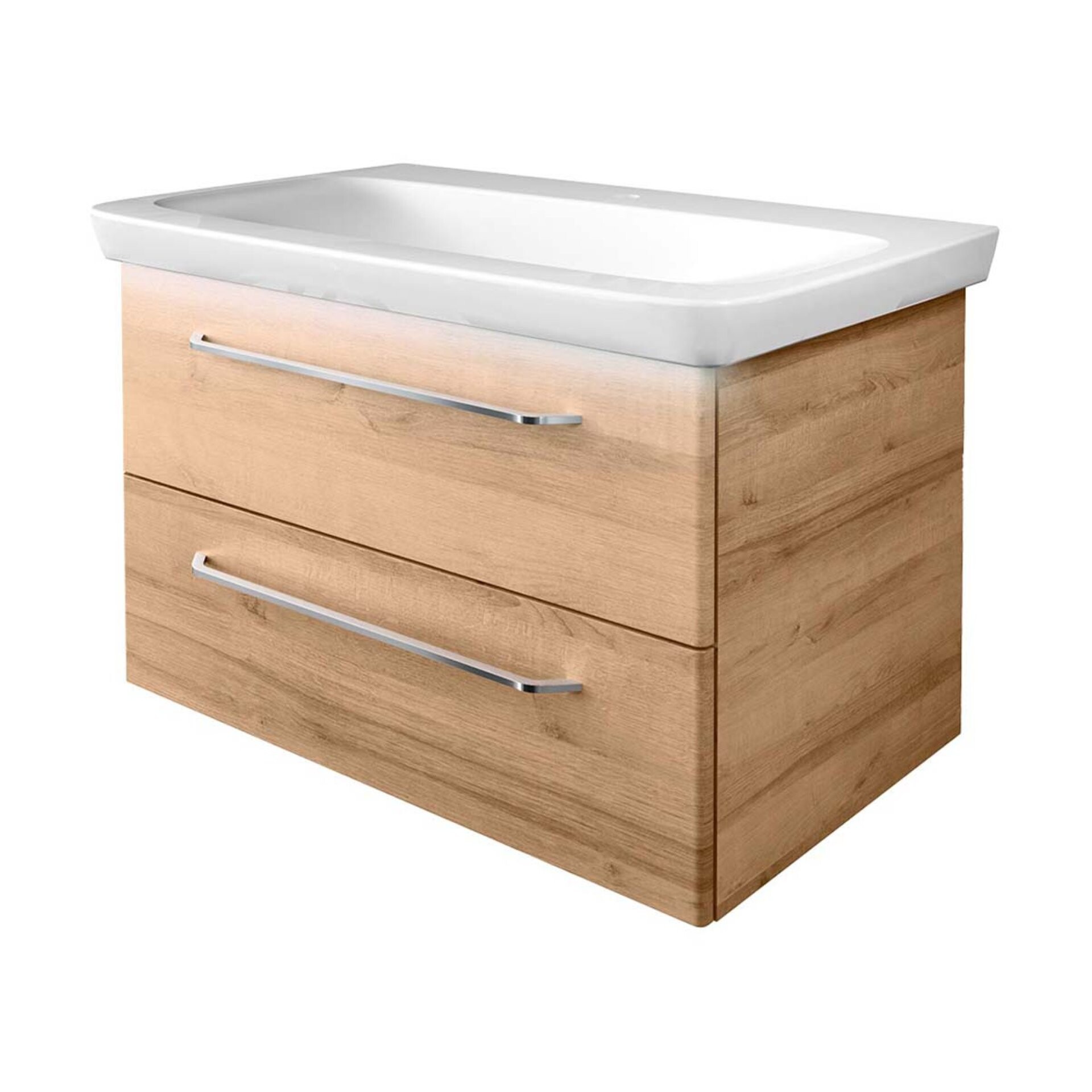 Fackelmann MILANO Badmöbel Set 3-teilig, 88 cm breit, Braun hell, Keramik Fackelmann MILANO Badmöbel Set 3-teilig, 88 cm breit, Braun hell, Keramik