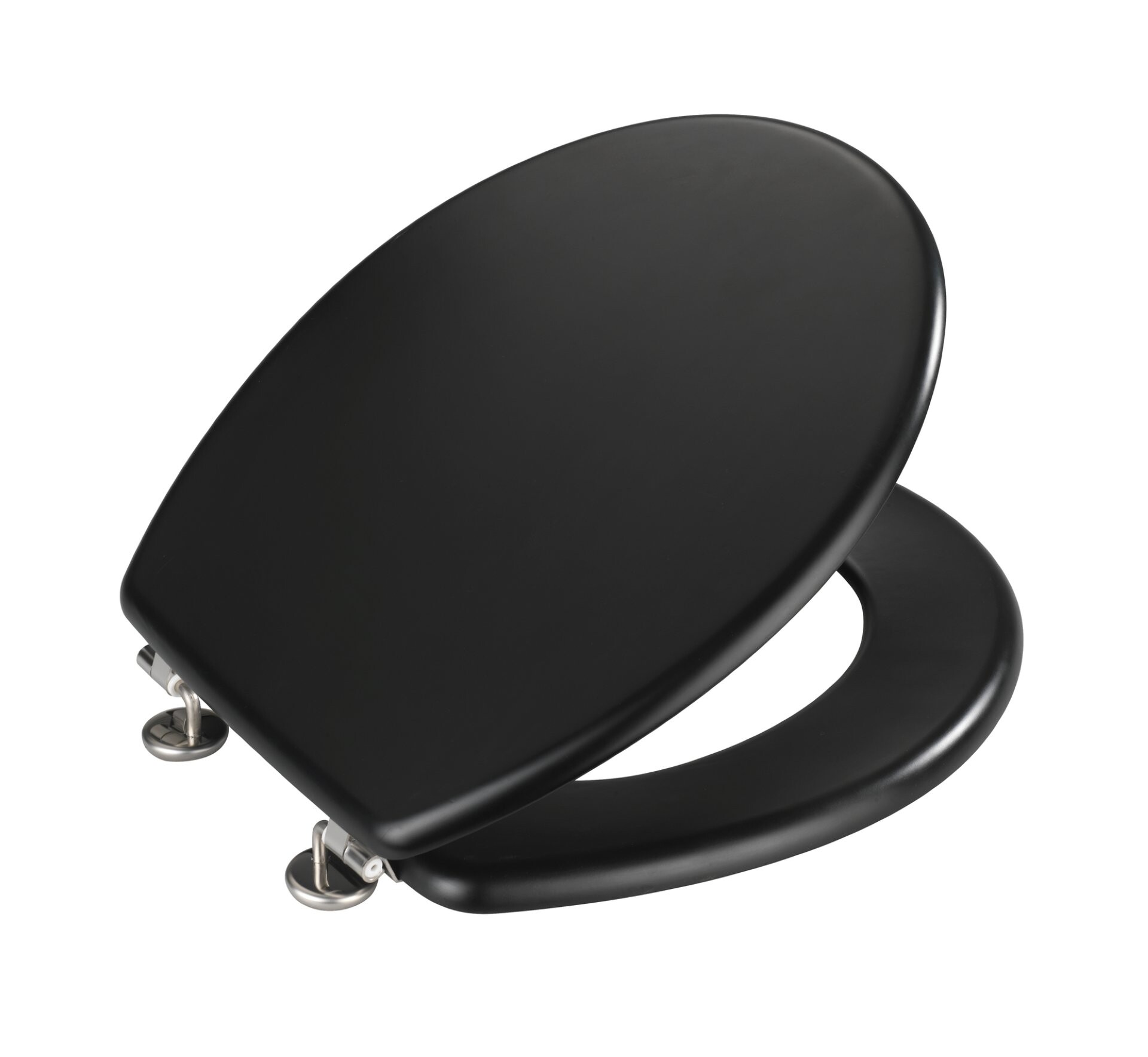 WENKO PRIMA WC-Sitz, Schwarz Matt