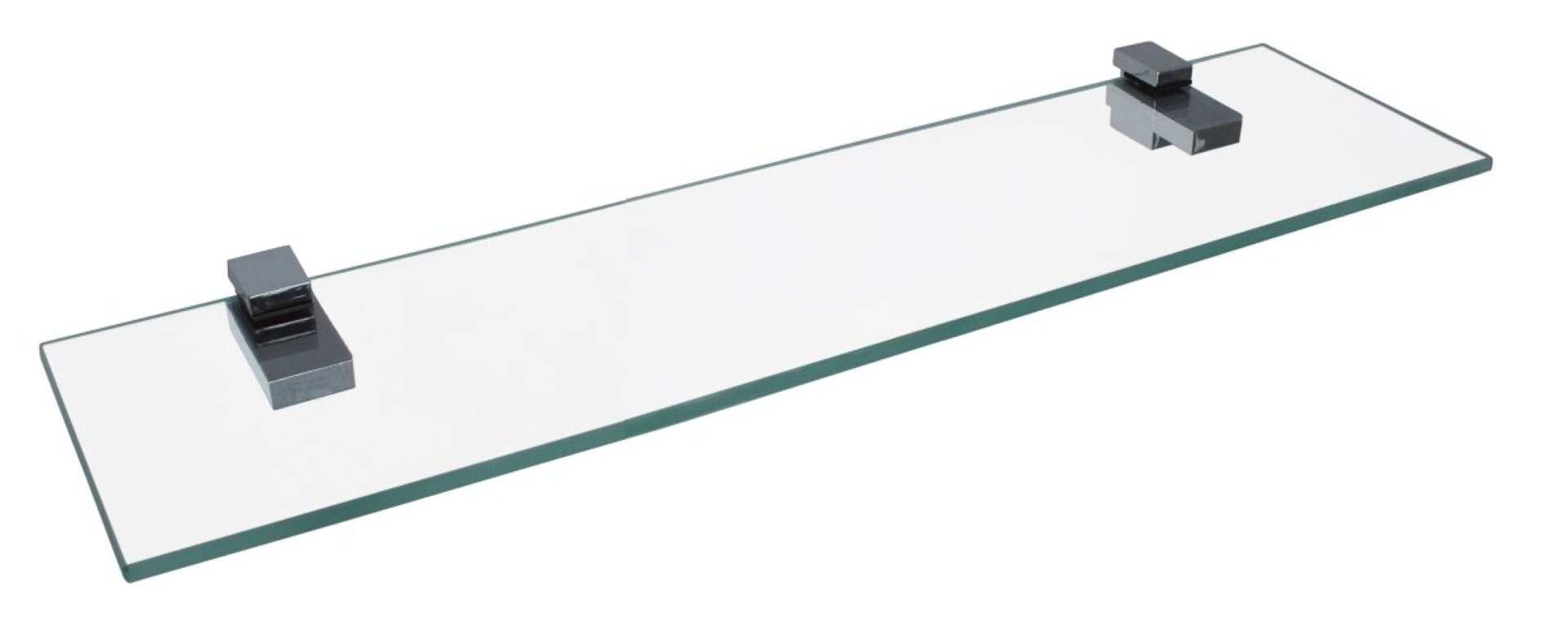 Fackelmann Glasablage 40 cm, 2 Halter für Wandmontage Fackelmann Glasablage 40 cm, 2 Halter für Wandmontage