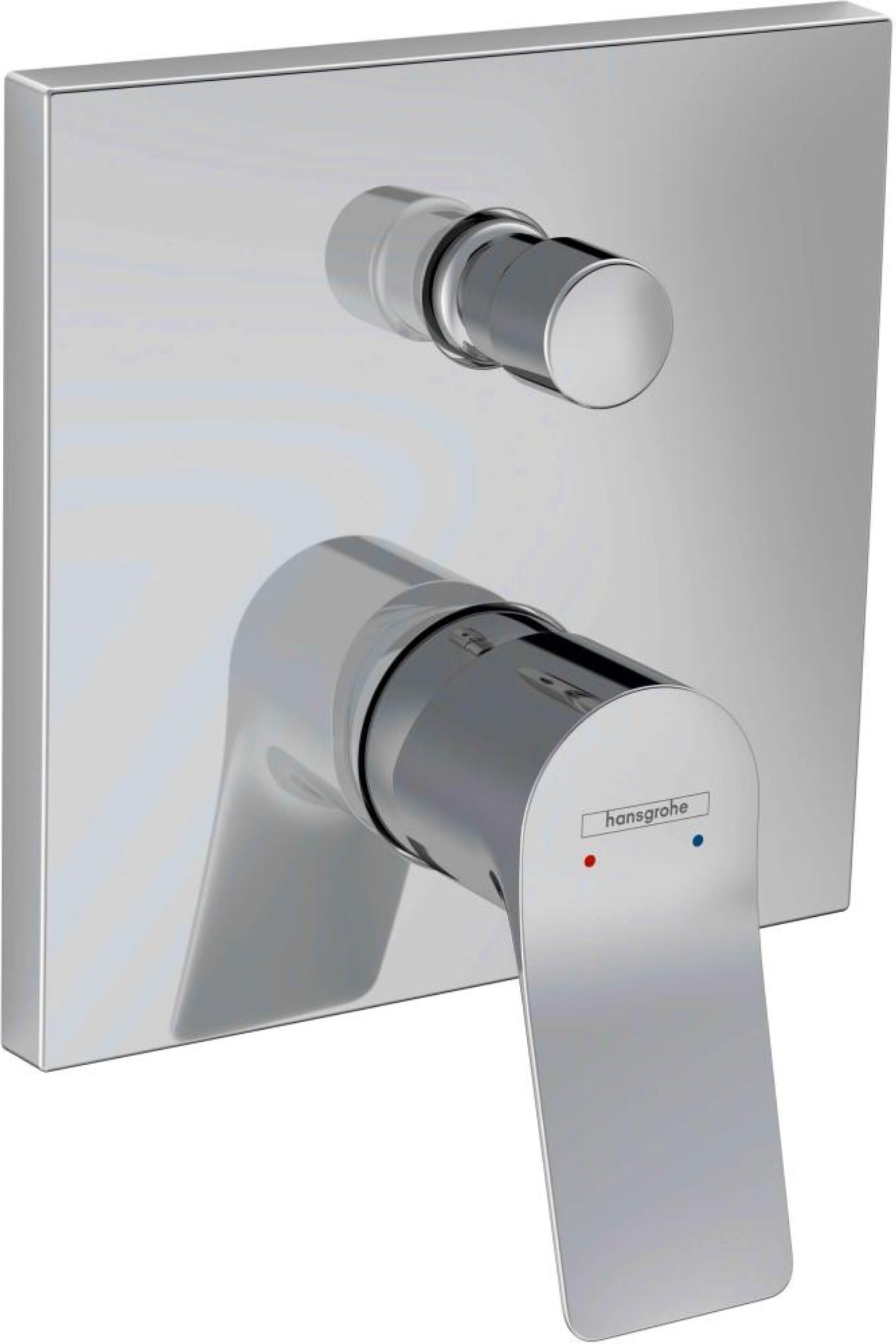 HANSGROHE VIVENIS Badewannenarmatur, Chrom, Unterputz, mit Sicherungskombination