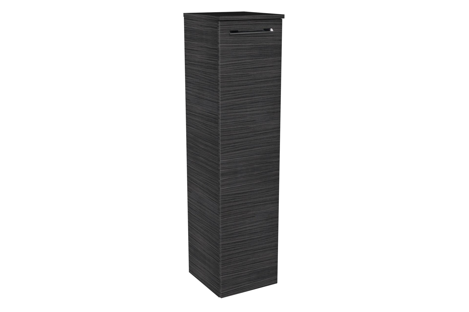 Lanzet Midischrank 30 cm, rechts, Schwarz Lanzet Midischrank 30 cm, rechts, Schwarz