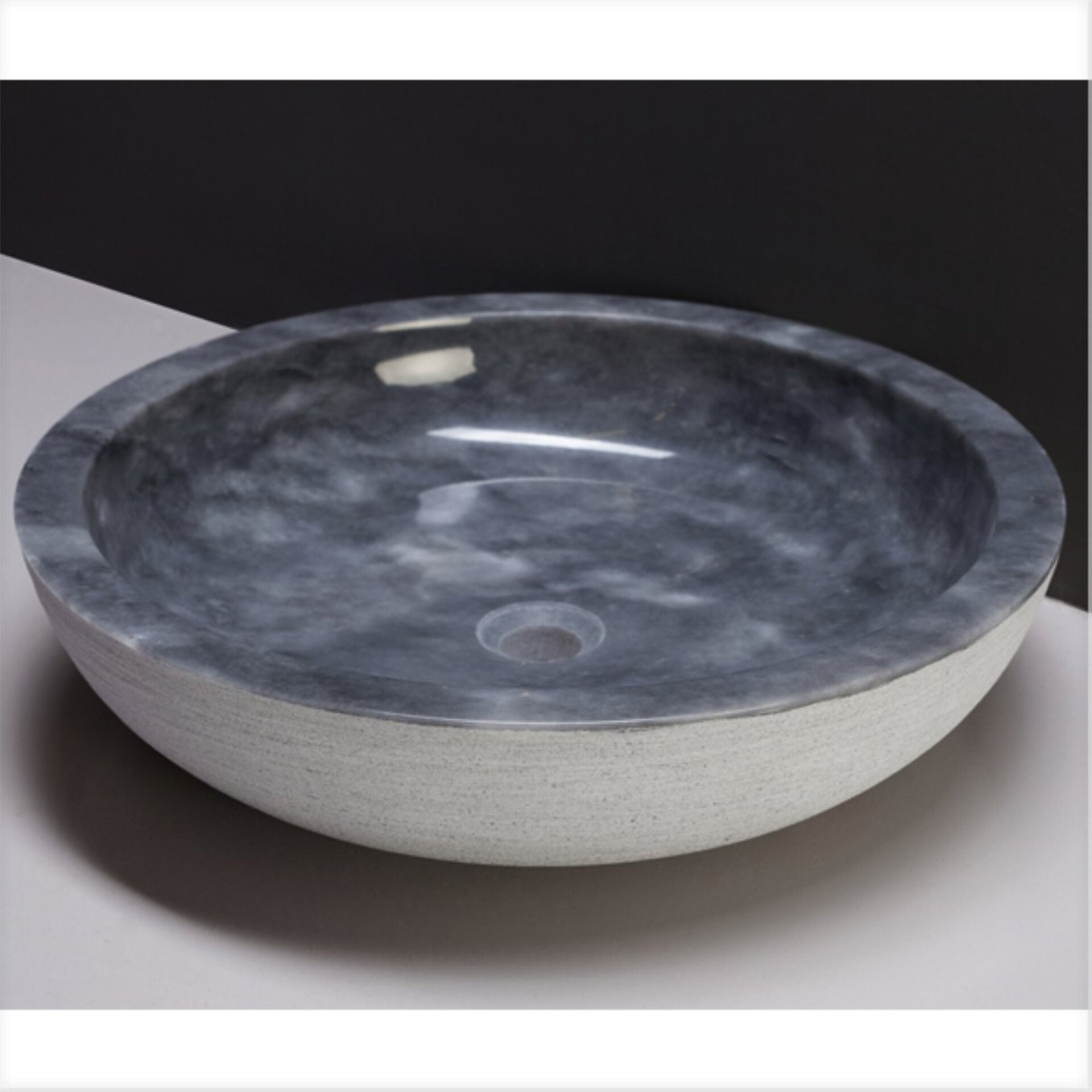 Waschbecken Naturstein VERONA XL (50 cm) Marmor, 100066 Waschbecken Naturstein VERONA XL (50 cm) Marmor, 100066