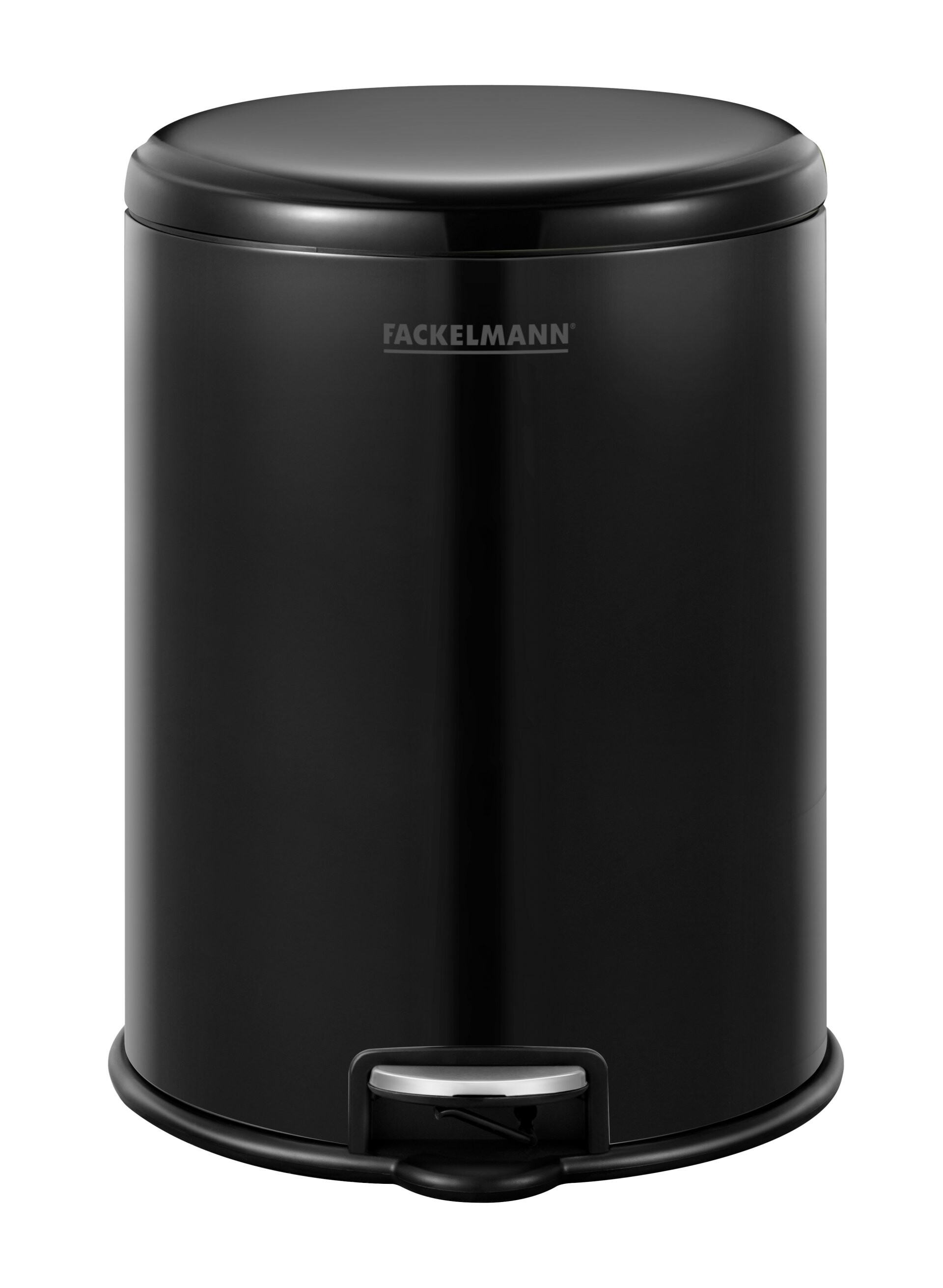FACKELMANN MILANO Kosmetikeimer 3L, Schwarz matt