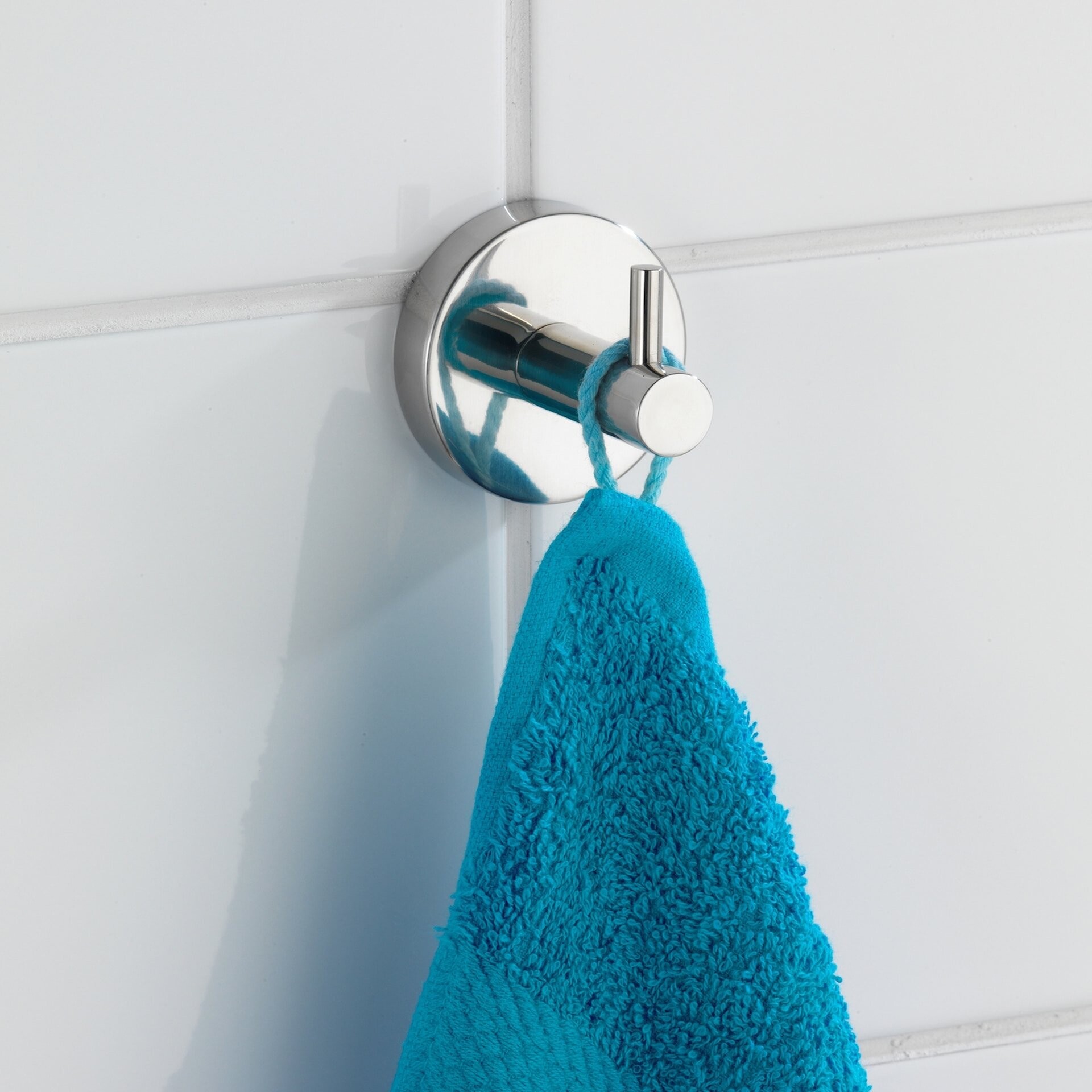 WENKO UNO BOSIO Handtuchhaken, glänzend, 2er Set, Edelstahl rostfrei WENKO UNO BOSIO Handtuchhaken, glänzend, 2er Set, Edelstahl rostfrei