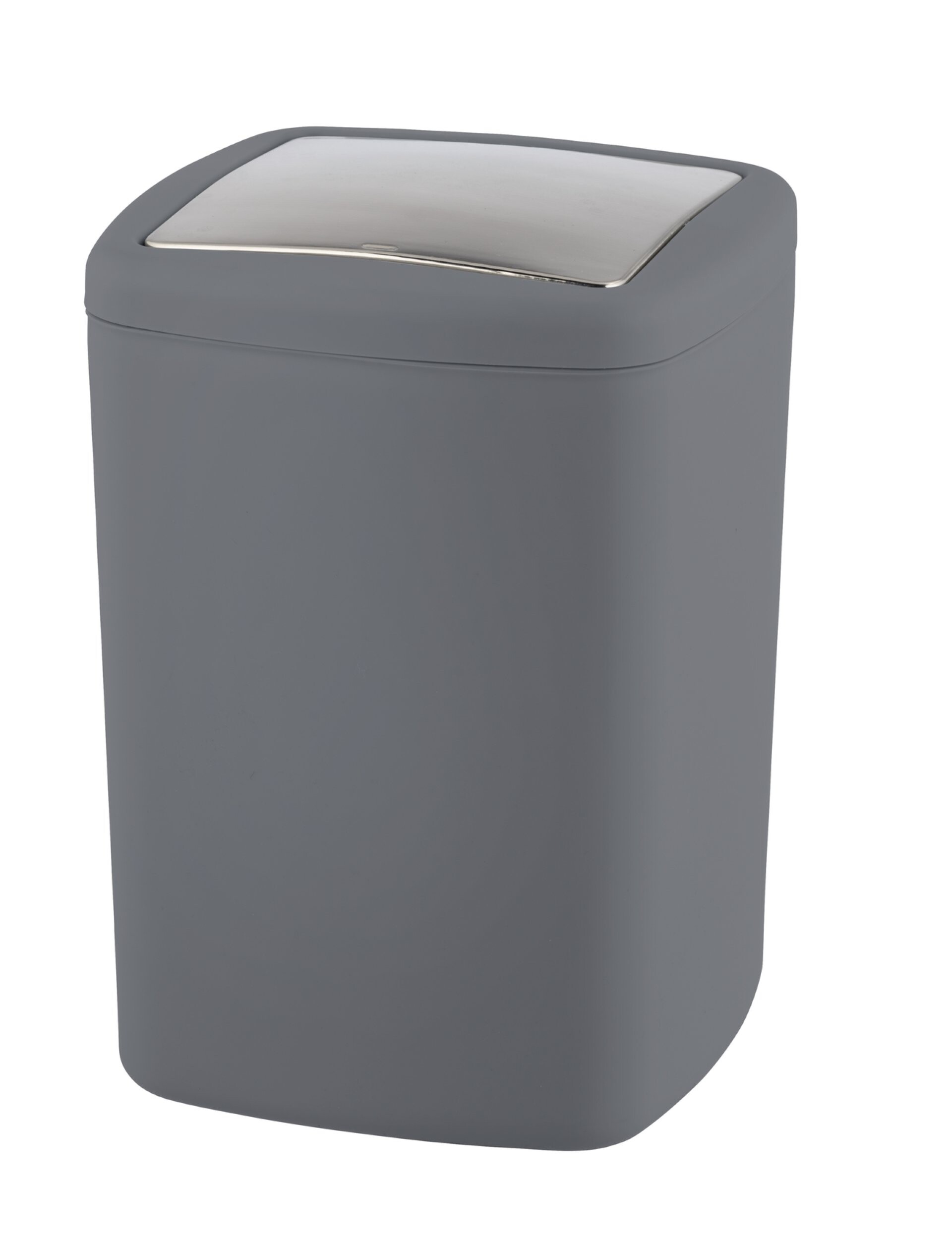 WENKO BARCELONA Kosmetikeimer 8,5 Liter, Grau, Spezialkunststoff, absolut bruchsicher WENKO BARCELONA Kosmetikeimer 8,5 Liter, Grau, Spezialkunststoff, absolut bruchsicher