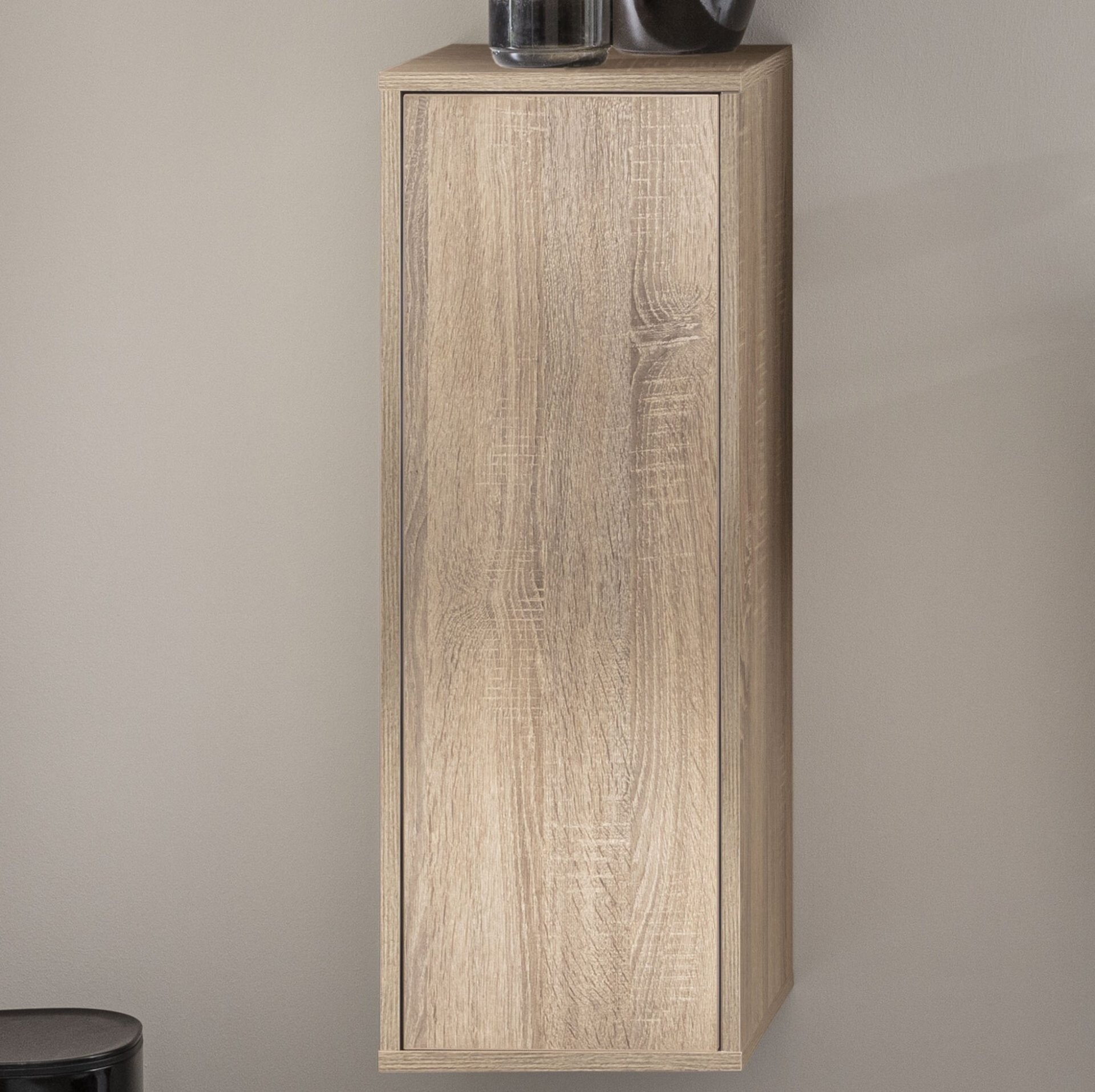 FACKELMANN COMPACT LINE Midischrank 30 cm breit, Braun
