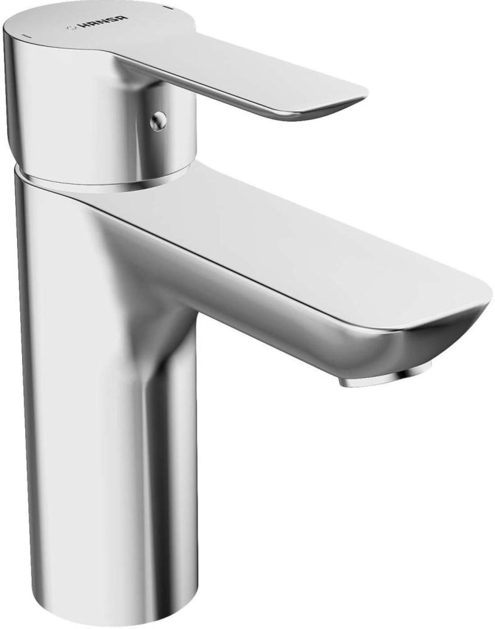 HANSA HANSALIGNA Waschtischarmatur, Chrom, mit Ablaufgarnitur