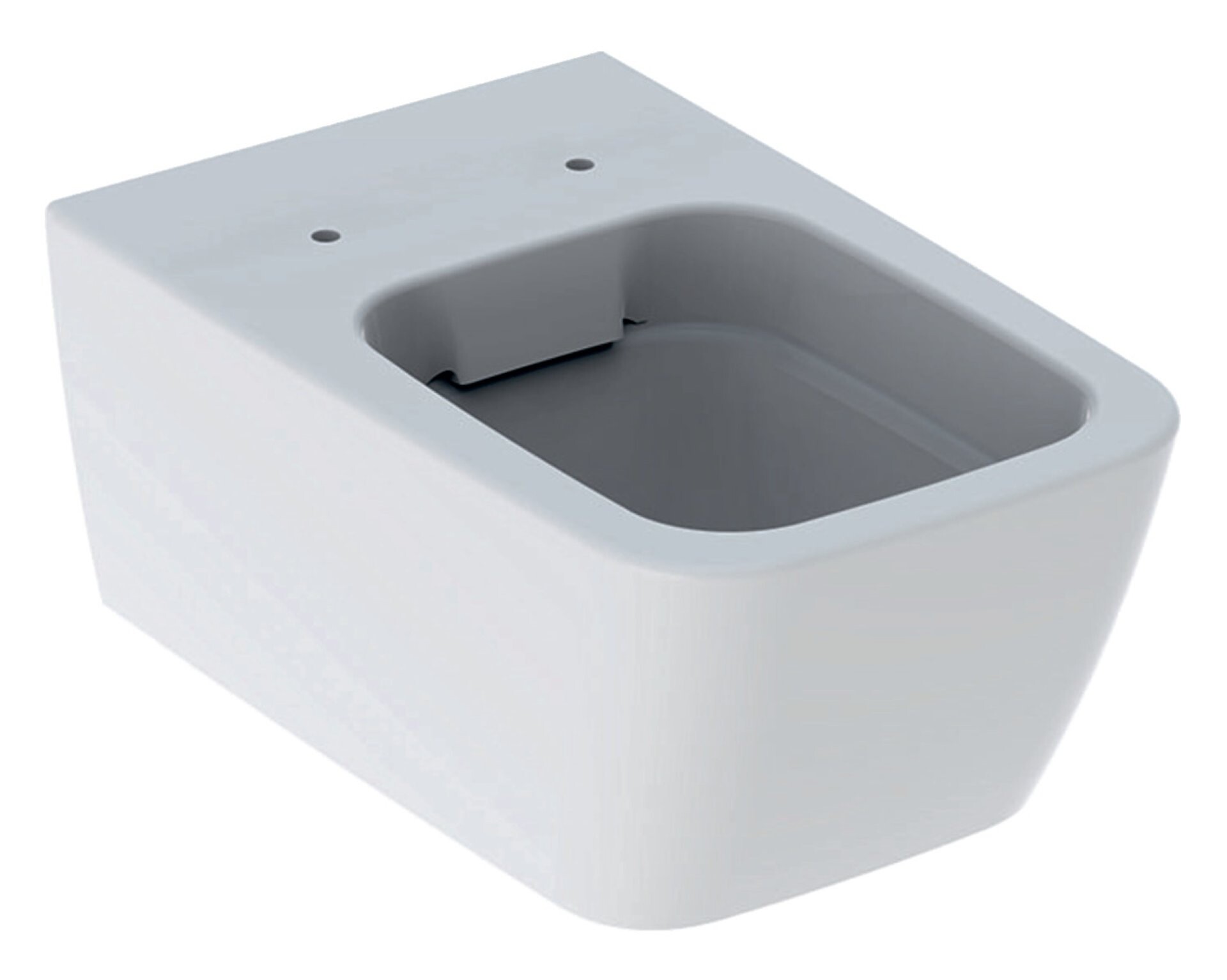GEBERIT ICON SQUARE Tiefspül-WC, Weiß, spülrandlos, wandhängend, KeraTect GEBERIT ICON SQUARE Tiefspül-WC, Weiß, spülrandlos, wandhängend, KeraTect