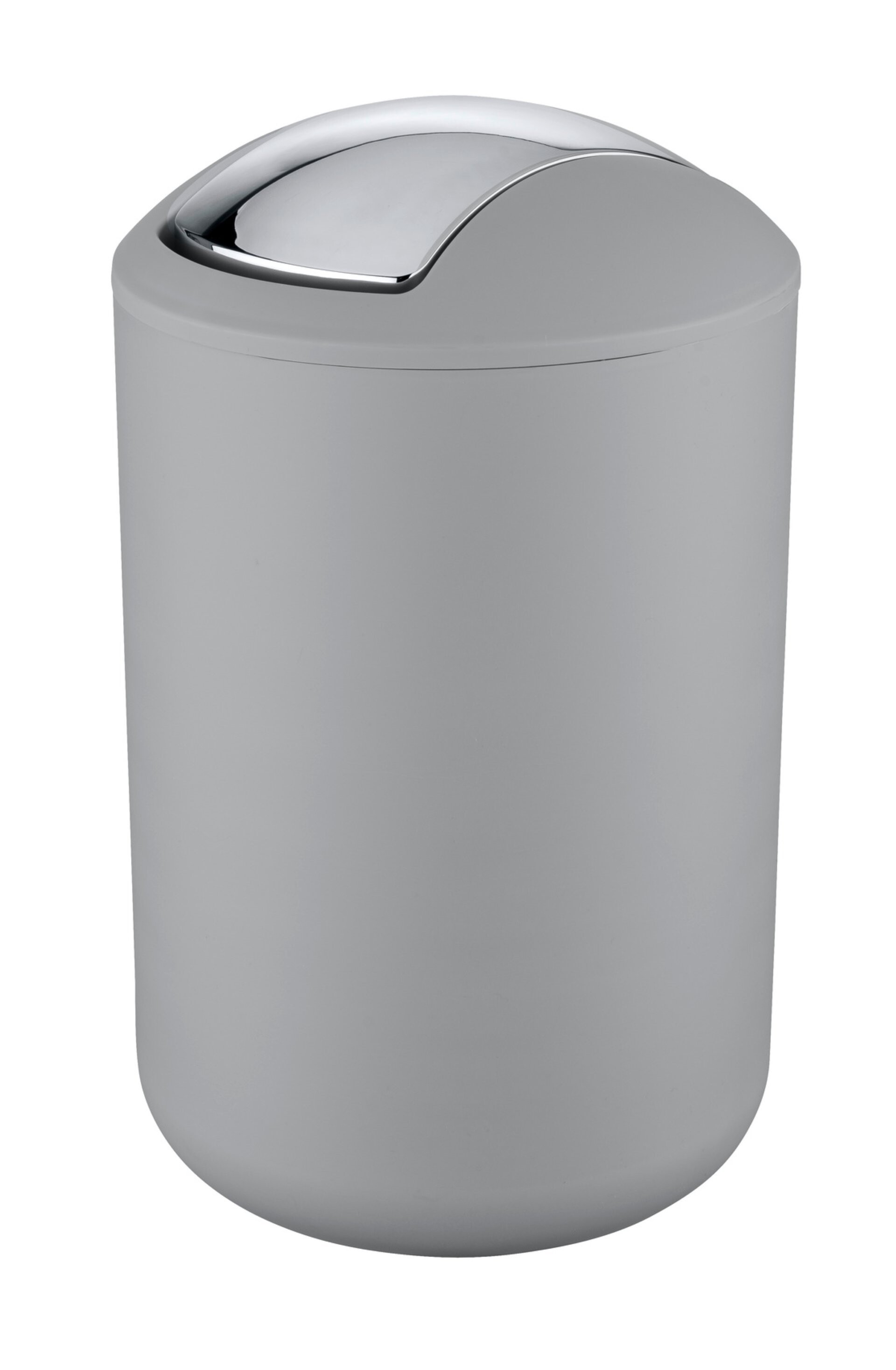 WENKO BRASIL Kosmetikeimer 6,5 Liter, Grau