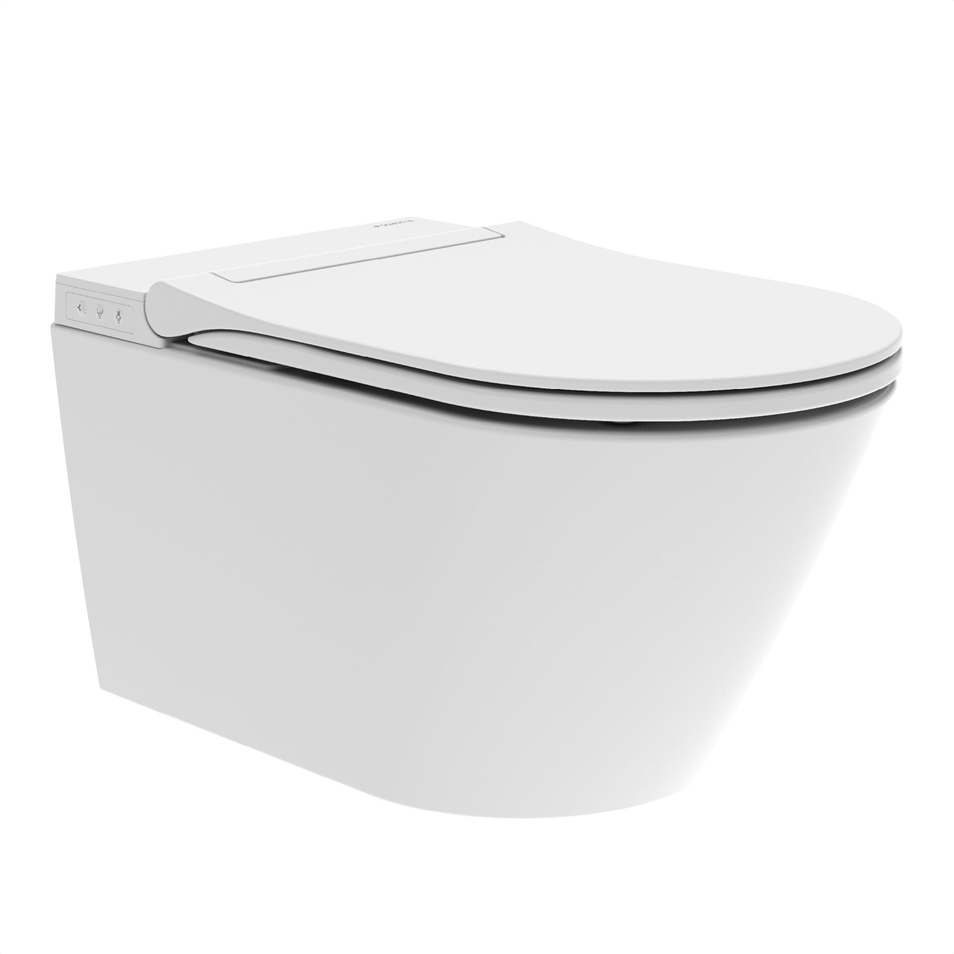 Schütte CESARI PREMIUM Dusch WC, Weiß, spülrandlos, Slim Schütte CESARI PREMIUM Dusch WC, Weiß, spülrandlos, Slim