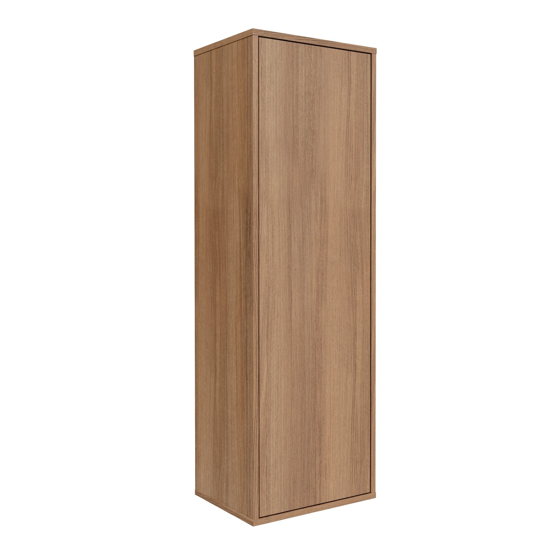 FACKELMANN ViTA Midischrank 40 cm breit, Braun hell, Türanschlag links