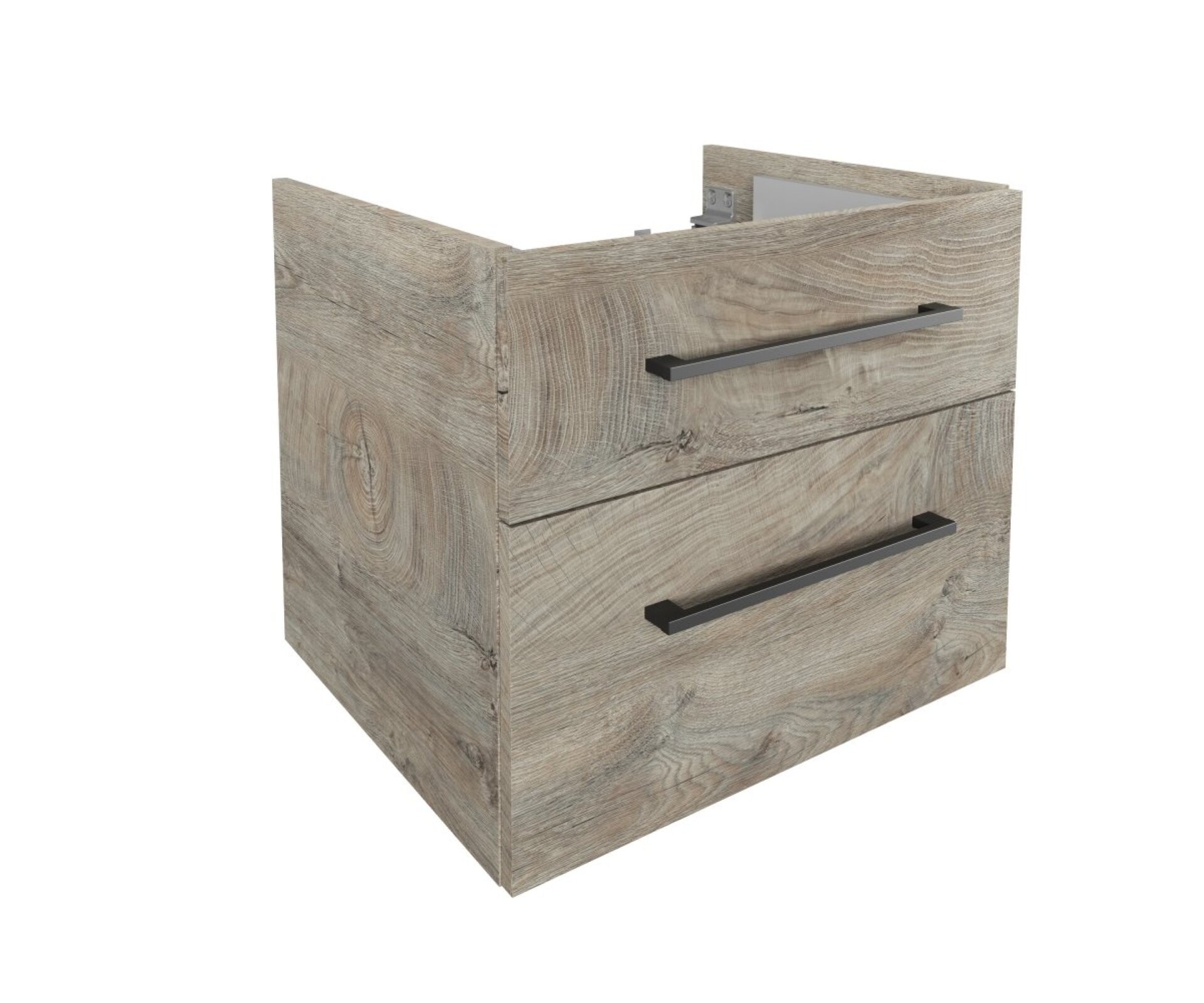 Fackelmann OXFORD Waschbeckenunterschrank 60 cm breit, Braun hell Fackelmann OXFORD Waschbeckenunterschrank 60 cm breit, Braun hell