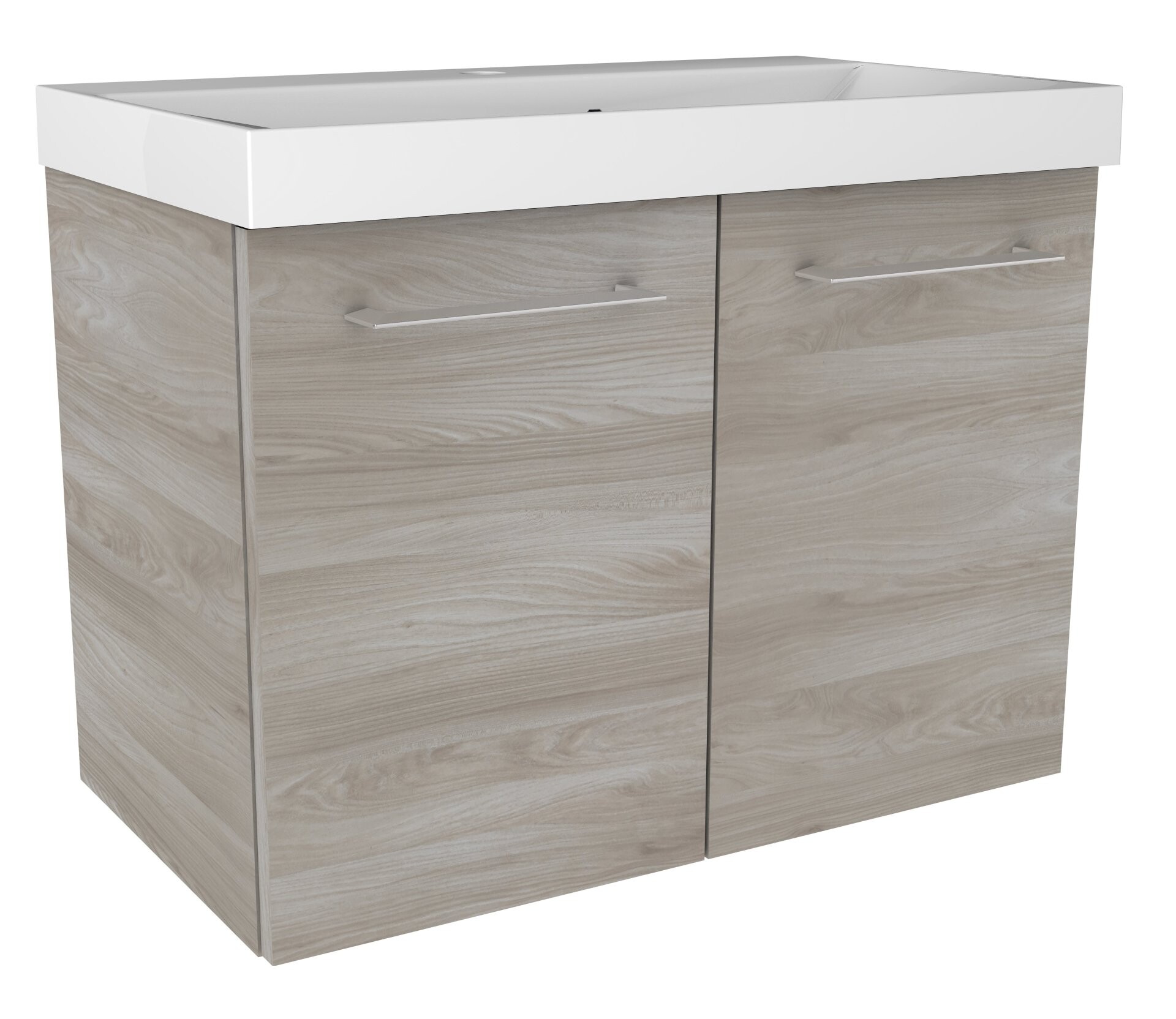 Fackelmann LIMA Badmöbelset 2-teilig, 60 cm breit, Braun Fackelmann LIMA Badmöbelset 2-teilig, 60 cm breit, Braun