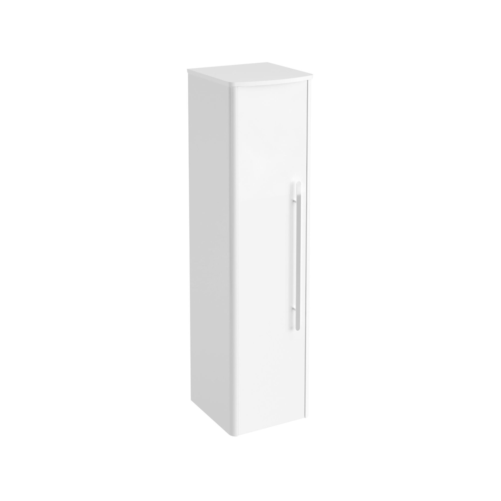 Lanzet CLASSICO Midischrank, Weiß/Weiß, links Lanzet CLASSICO Midischrank, Weiß/Weiß, links