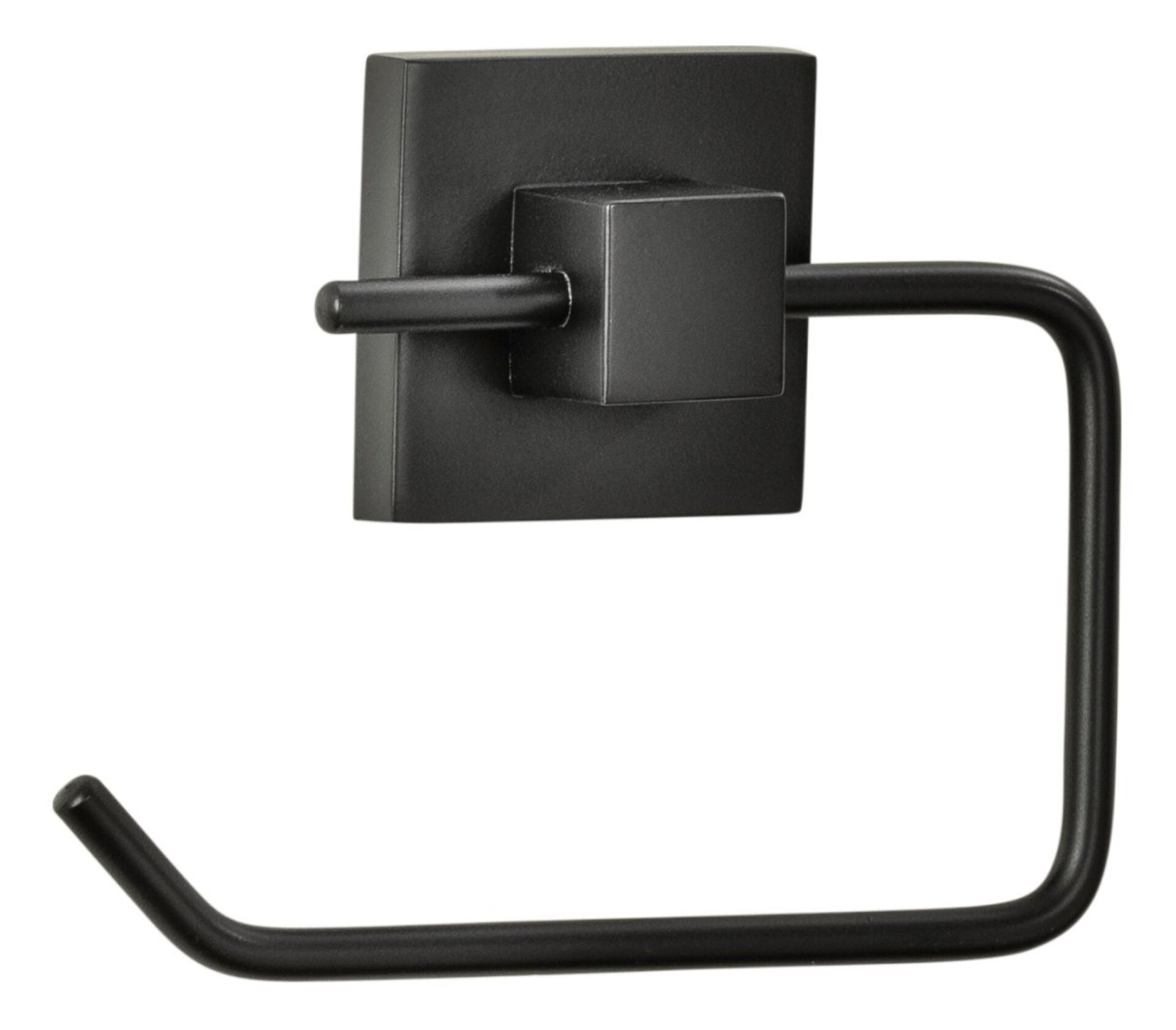 Fackelmann NEW YORK Toiletten-Papierhalter, Schwarz matt Fackelmann NEW YORK Toiletten-Papierhalter, Schwarz matt