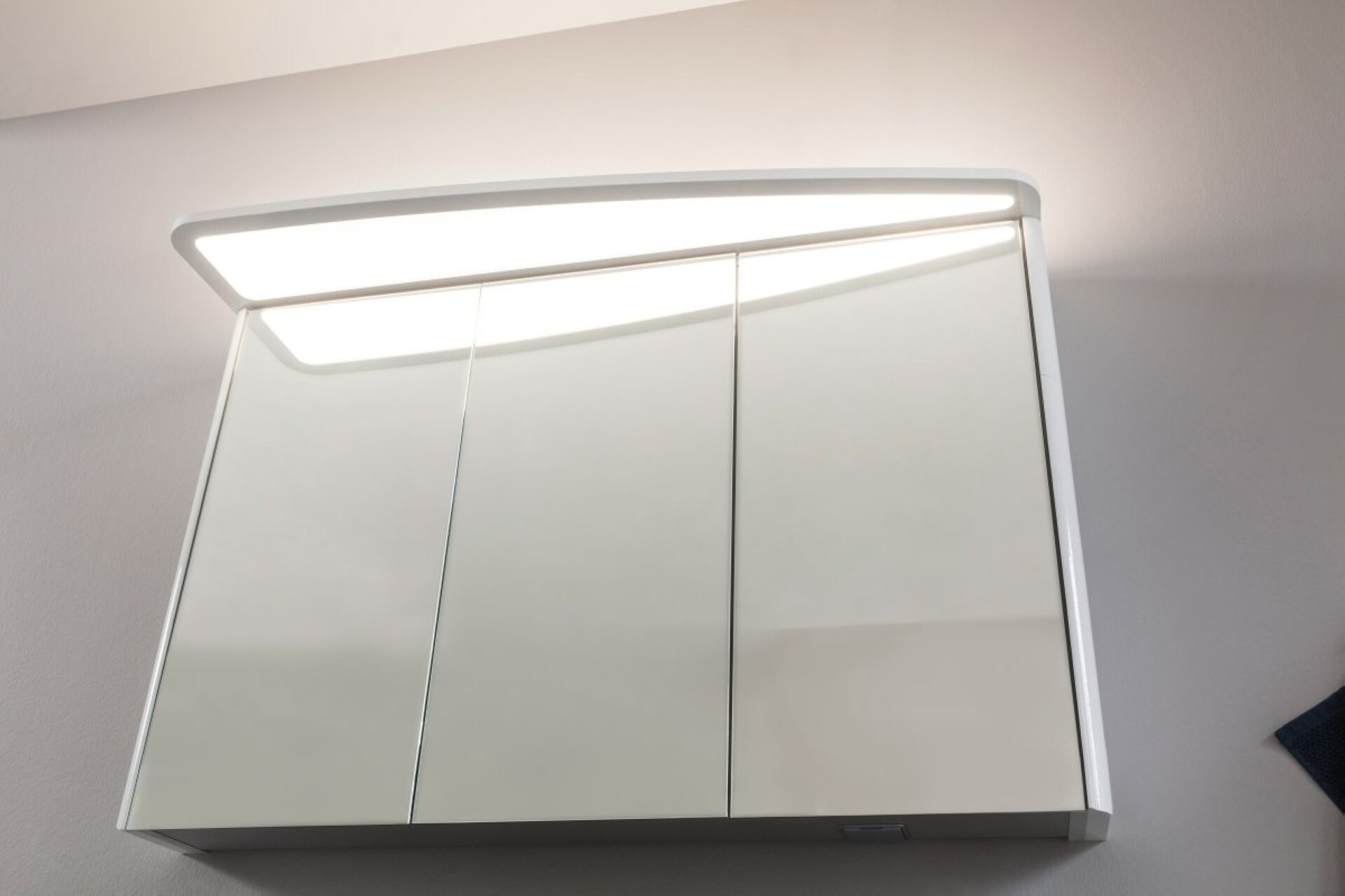 Lanzet CLASSICO Spiegelschrank 100 cm, Weiß, rechts Lanzet CLASSICO Spiegelschrank 100 cm, Weiß, rechts