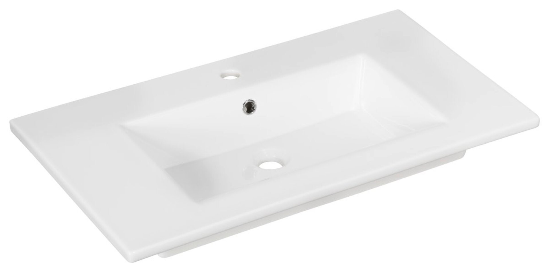 Fackelmann HYPE 3.0 Keramikbecken 80 cm, Weiß Fackelmann HYPE 3.0 Keramikbecken 80 cm, Weiß