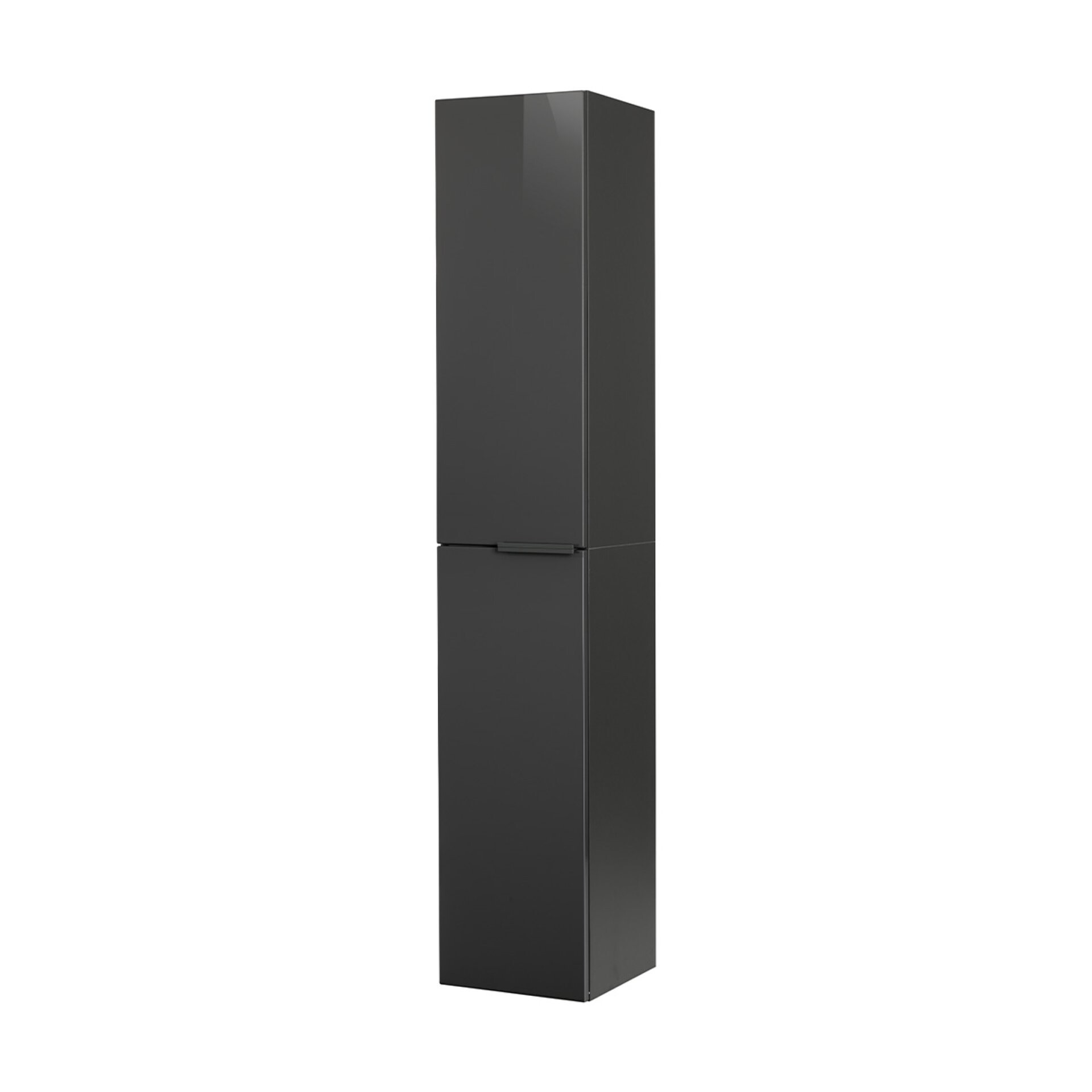 Fackelmann LUNA Hochschrank 30cm, Schwarz/Anthrazit Fackelmann LUNA Hochschrank 30cm, Schwarz/Anthrazit