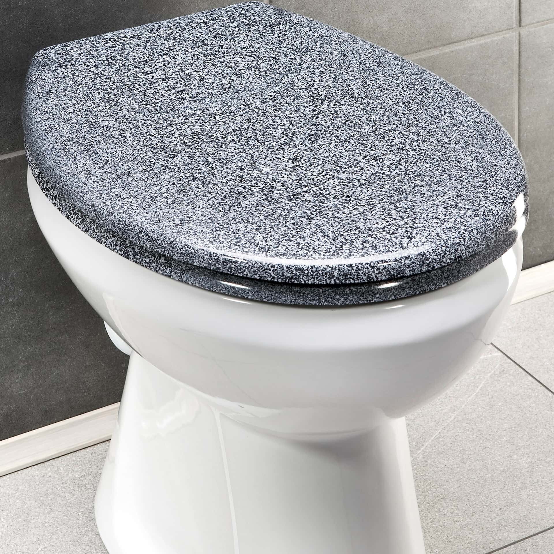WENKO OTTANA WC-Sitz, Grau, mit Absenkautomatik WENKO OTTANA WC-Sitz, Grau, mit Absenkautomatik