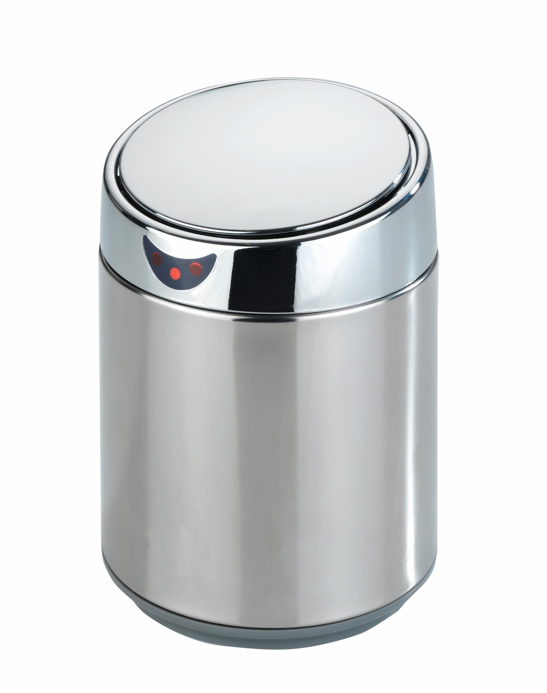 WENKO Tisch- und Kosmetikeimer mit Sensor Chrom, 2 l WENKO Tisch- und Kosmetikeimer mit Sensor Chrom, 2 l