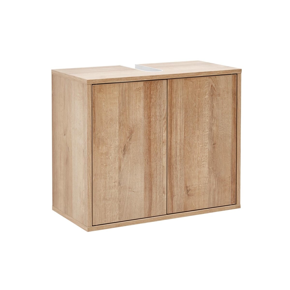 Fackelmann FINN Waschbeckenunterschrank 60 cm, Braun hell Fackelmann FINN Waschbeckenunterschrank 60 cm, Braun hell