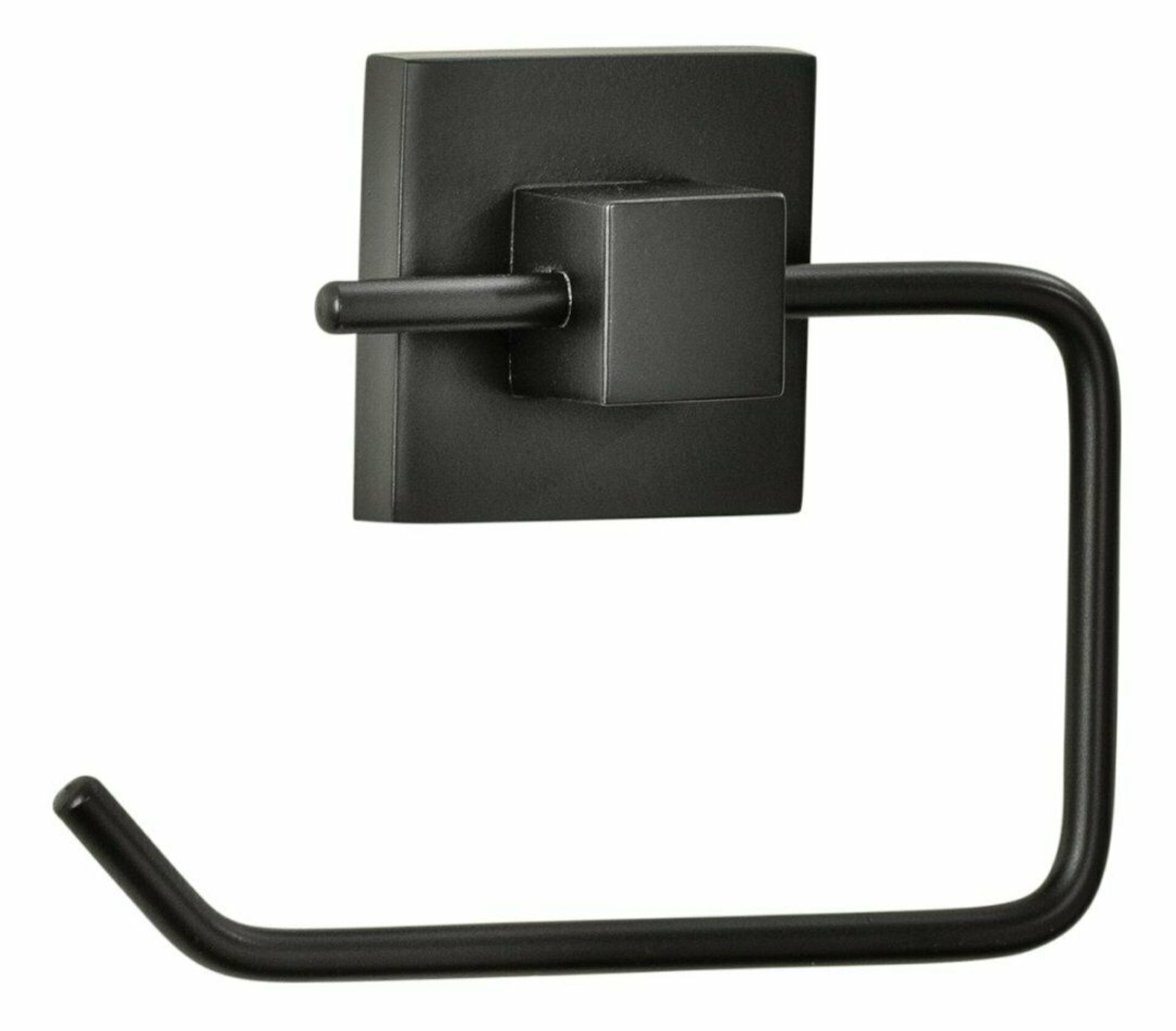Fackelmann NEW YORK Accessoires Set Handtuchstange Toilettenpapierhalter/WC Garnitur Schwarz