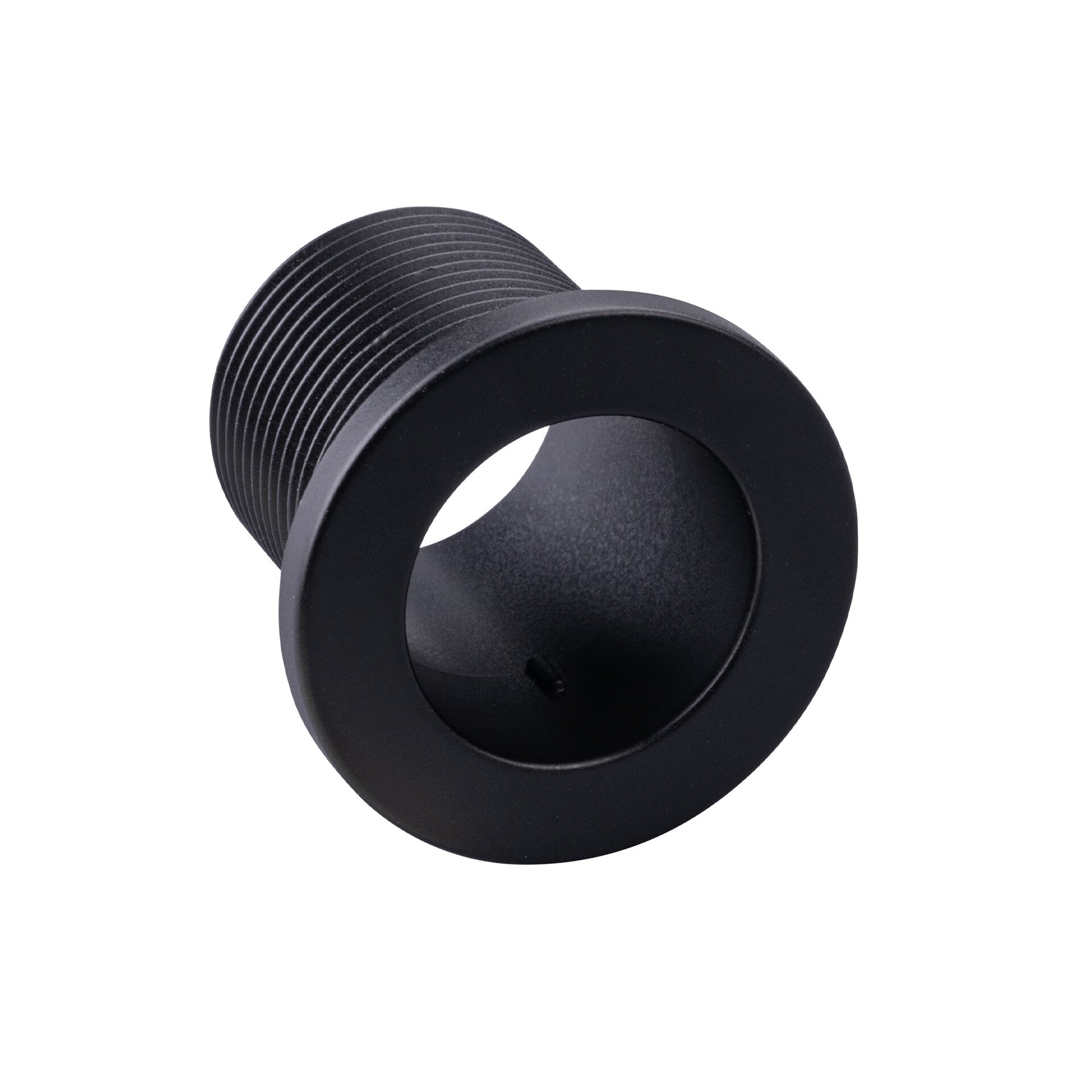 Fackelmann Rosette für Überlaufloch, schwarz matt, Ø 25 mm, zum Schrauben Fackelmann Rosette für Überlaufloch, schwarz matt, Ø 25 mm, zum Schrauben