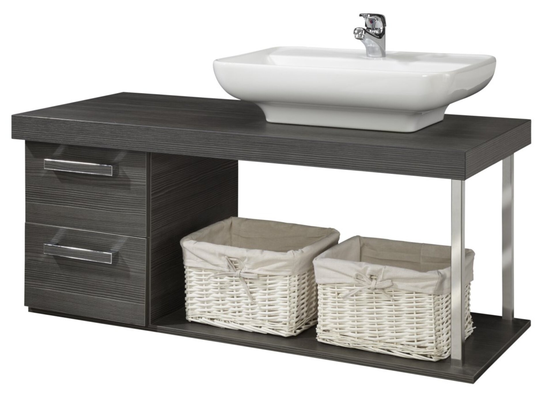 Fackelmann HYPE 2.0 Waschbecken 60 cm aus Keramik Fackelmann HYPE 2.0 Waschbecken 60 cm aus Keramik