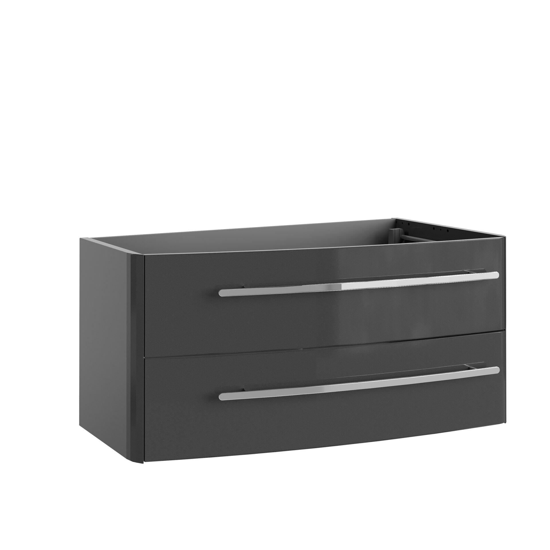 Lanzet CLASSICO Waschtischunterschrank 100 cm Anthrazit, links Lanzet CLASSICO Waschtischunterschrank 100 cm Anthrazit, links