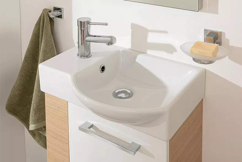 Armatur im Gästebad Armatur im Gästebad