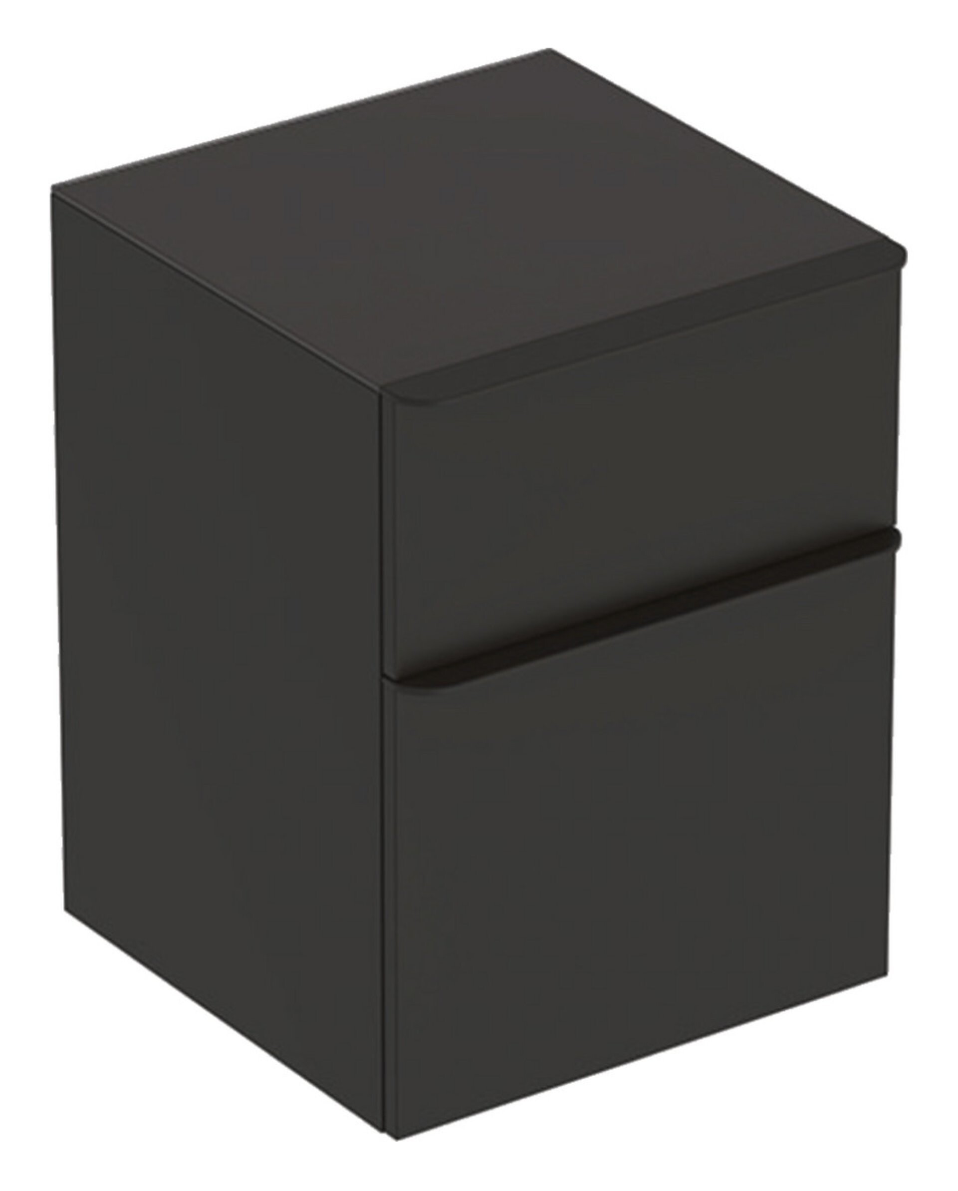 GEBERIT SMYLE SQUARE Seitenschrank 45 cm breit, Anthrazit, 2 Schubladen GEBERIT SMYLE SQUARE Seitenschrank 45 cm breit, Anthrazit, 2 Schubladen