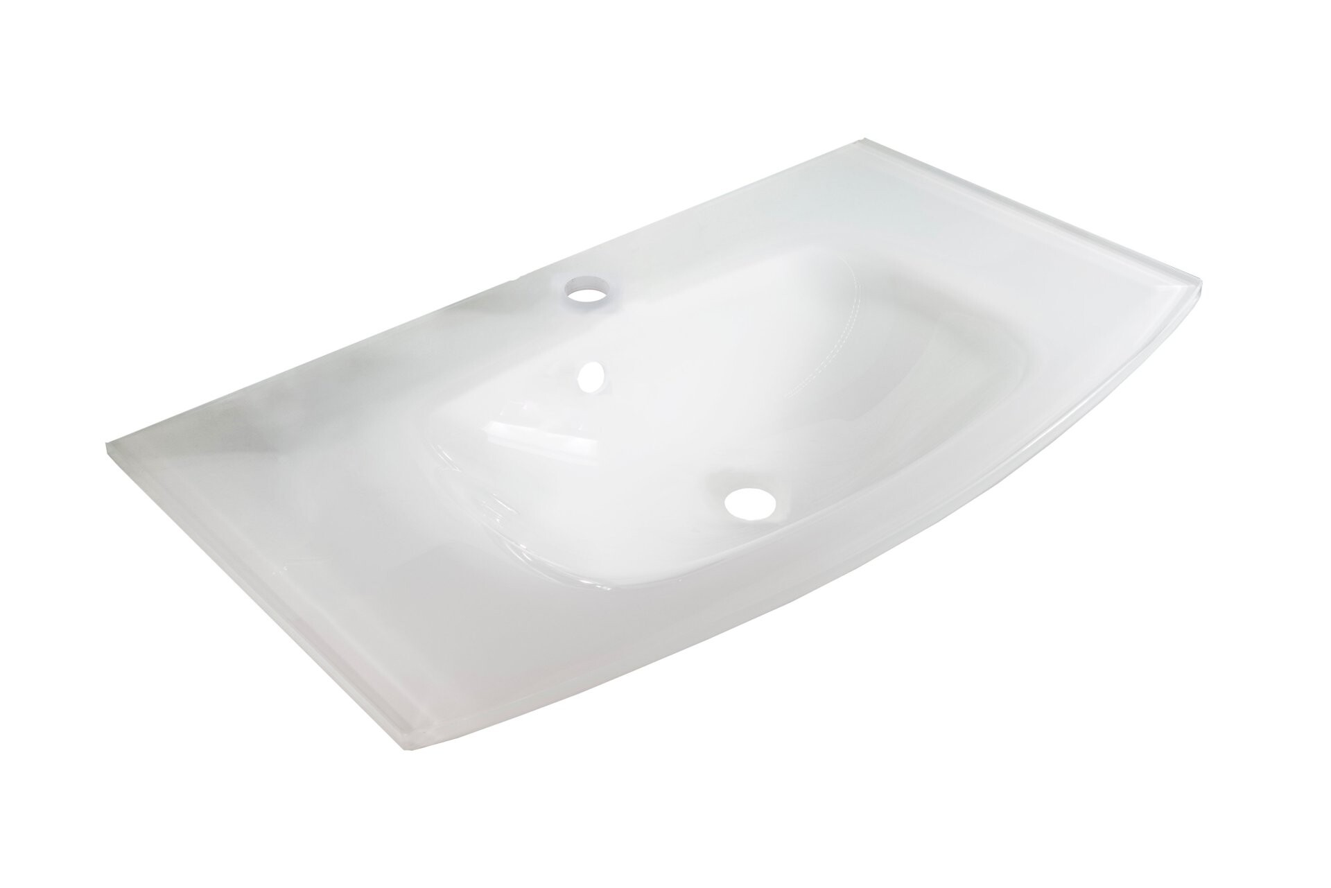 Fackelmann LUGANO Waschbecken 80,5 cm aus Glas Fackelmann LUGANO Waschbecken 80,5 cm aus Glas