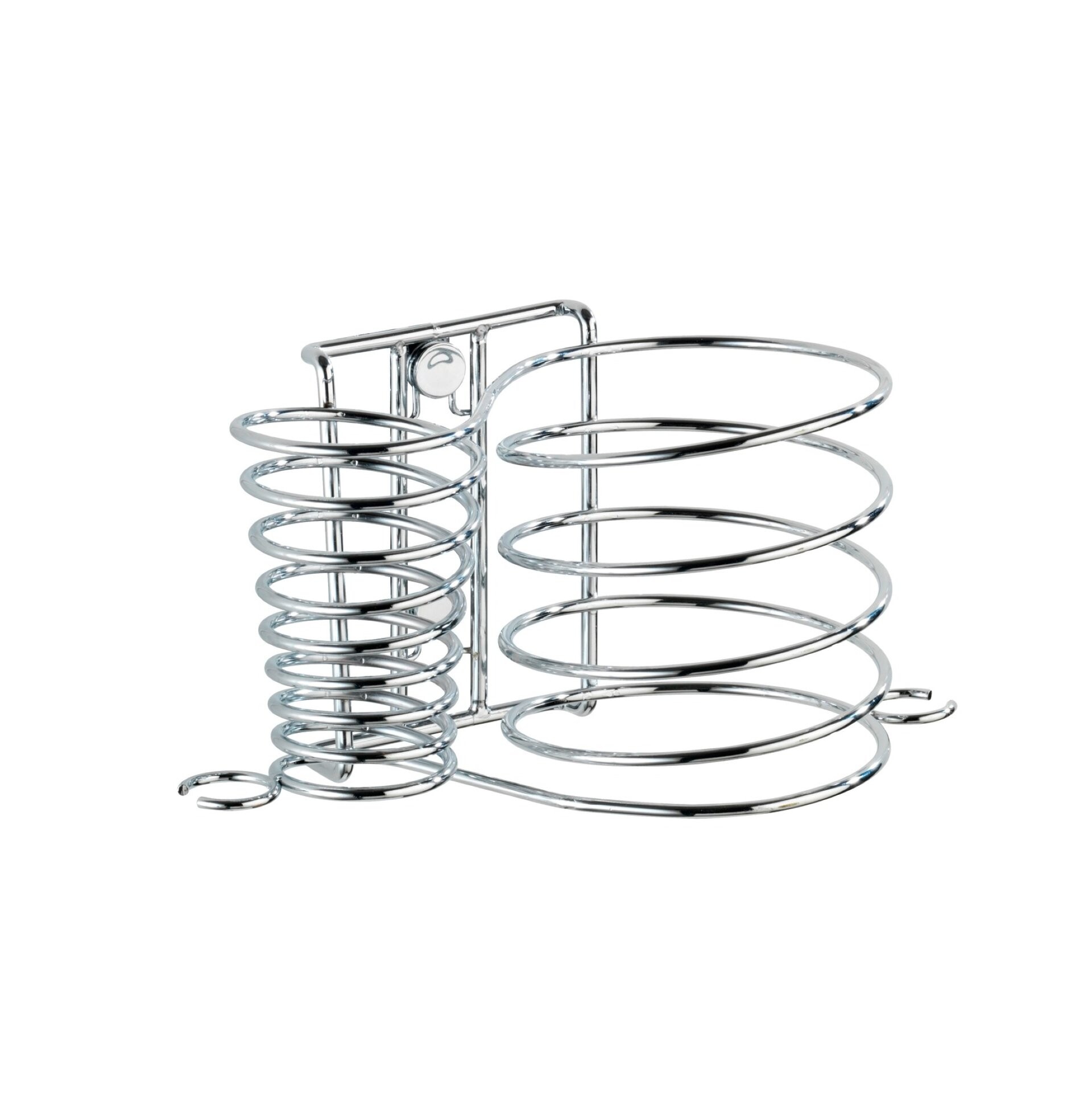 WENKO MILANO Haartrocknerhalter und Glätteisenhalter, Chrom