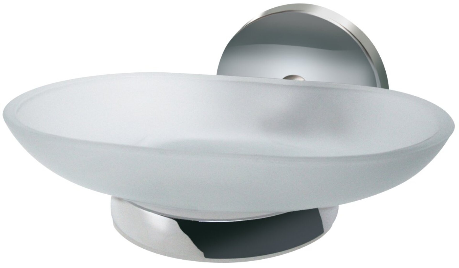 Fackelmann VISION Seifenschale, Chrom glänzend Fackelmann VISION Seifenschale, Chrom glänzend