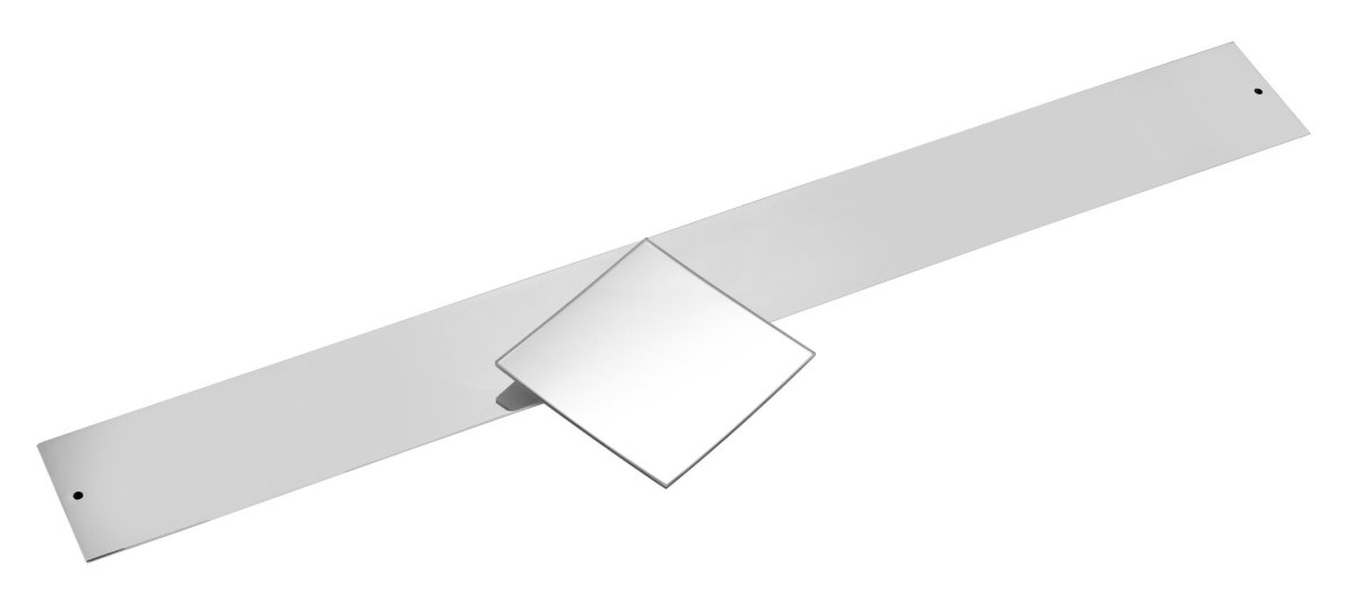 Lanzet Kosmetikspiegel eckig 7,5 cm Lanzet Kosmetikspiegel eckig 7,5 cm
