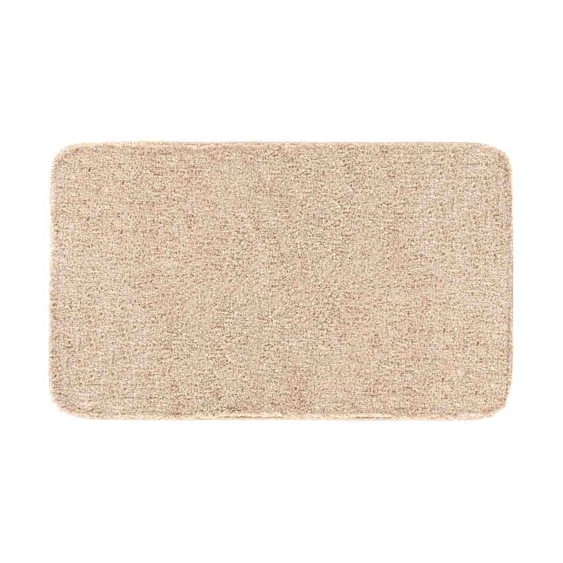 GRUND MELANGE Badematte 50 x 110 cm, Beige