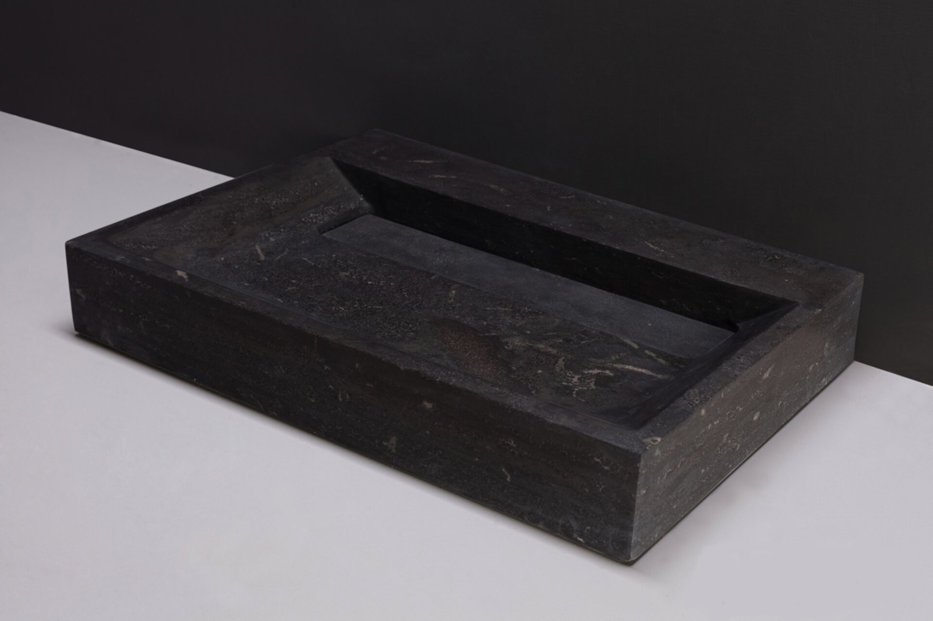 Waschbecken Naturstein BELLEZZA (60 cm) Bluestone, ohne Hahnloch, 100285 Waschbecken Naturstein BELLEZZA (60 cm) Bluestone, ohne Hahnloch, 100285