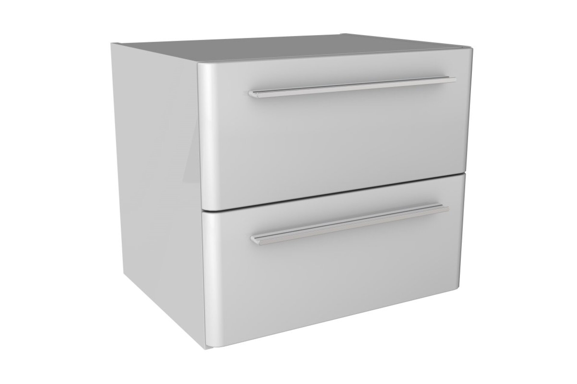 Lanzet K8 Waschtischunterschrank 56 cm Weiß Lanzet K8 Waschtischunterschrank 56 cm Weiß