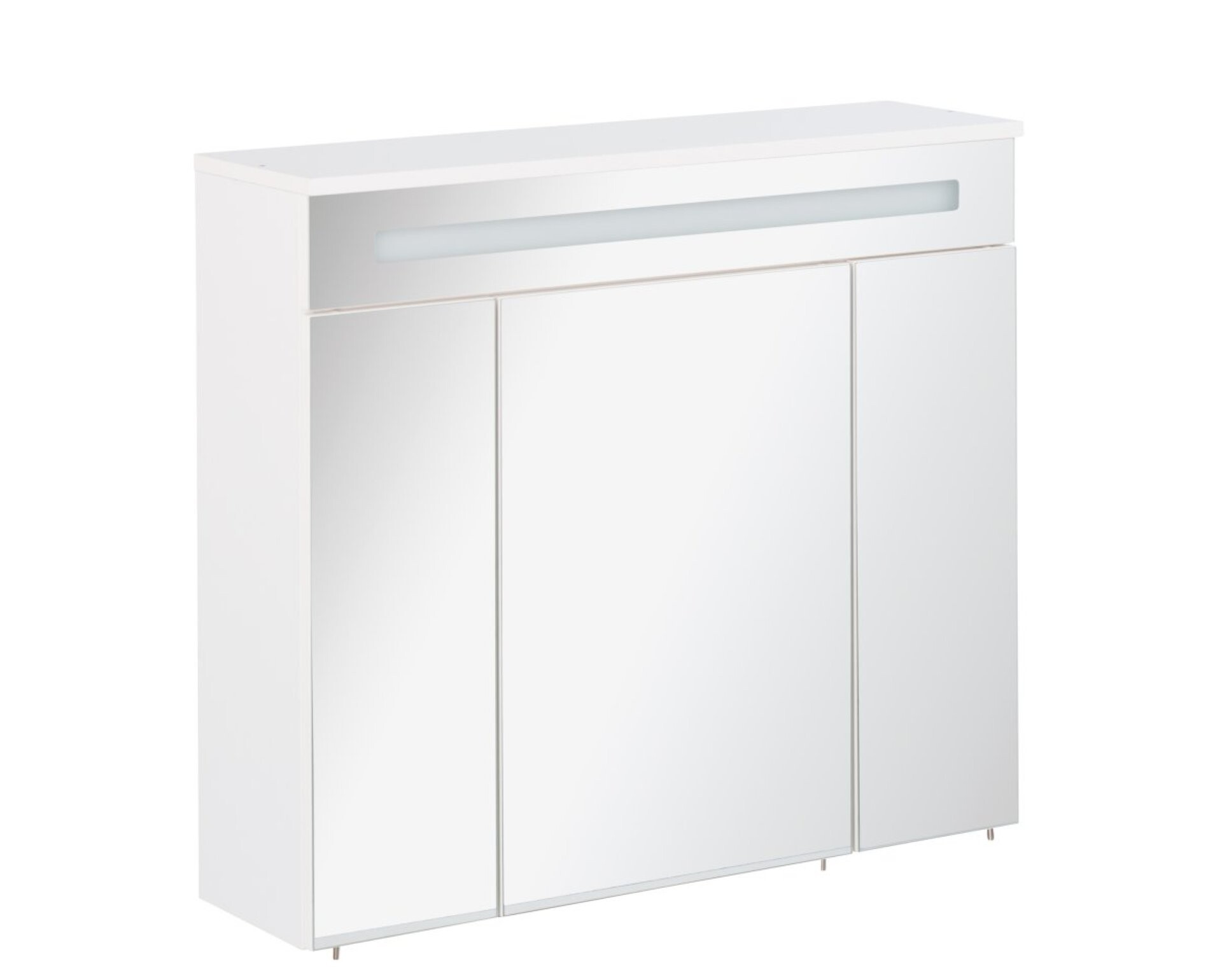 Fackelmann KARA LED Spiegelschrank 80 cm, Weiß Fackelmann KARA LED Spiegelschrank 80 cm, Weiß