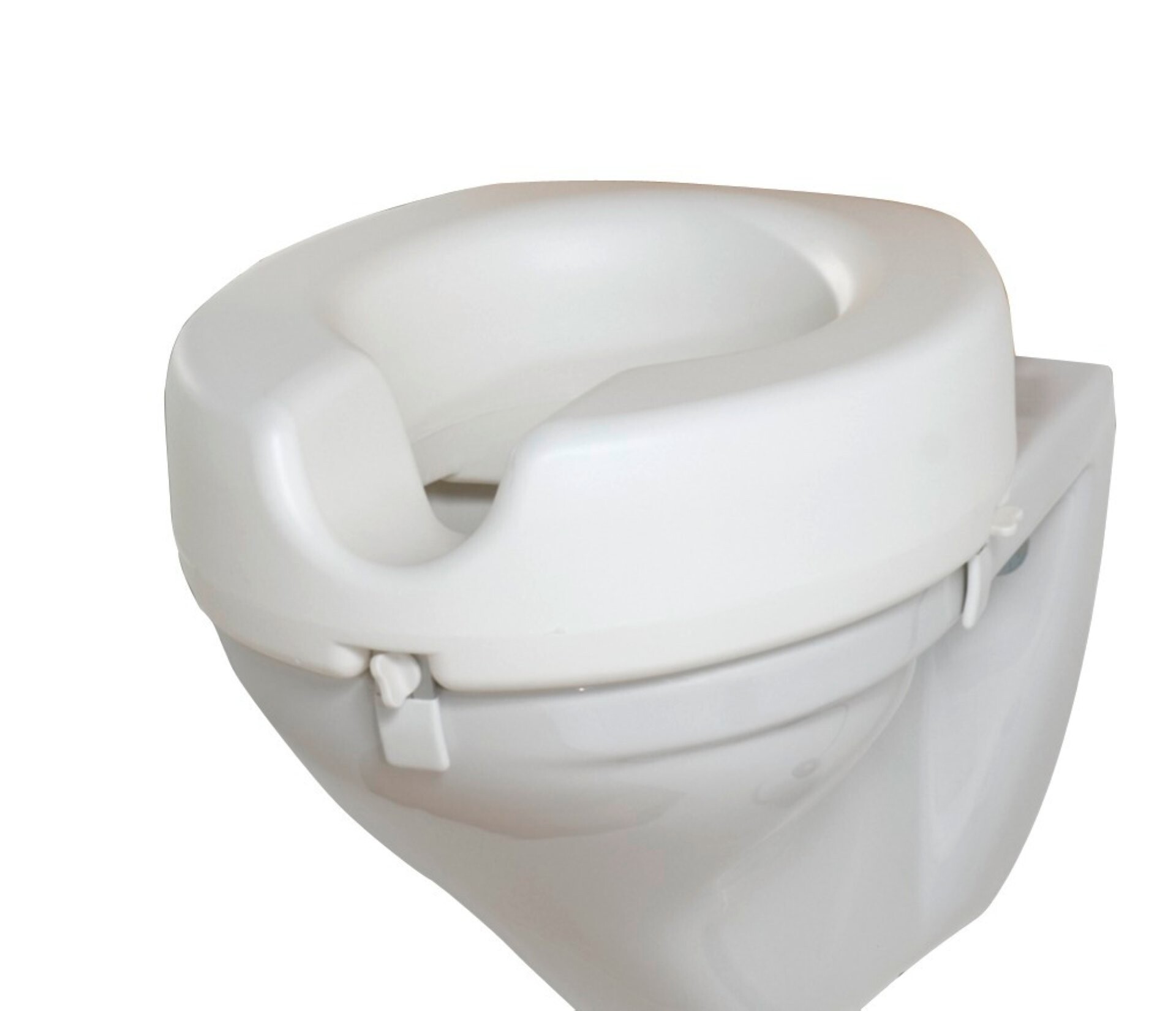 WENKO SECURA WC Sitz-Erhöhung, Weiß, 150 kg Tragkraft WENKO SECURA WC Sitz-Erhöhung, Weiß, 150 kg Tragkraft
