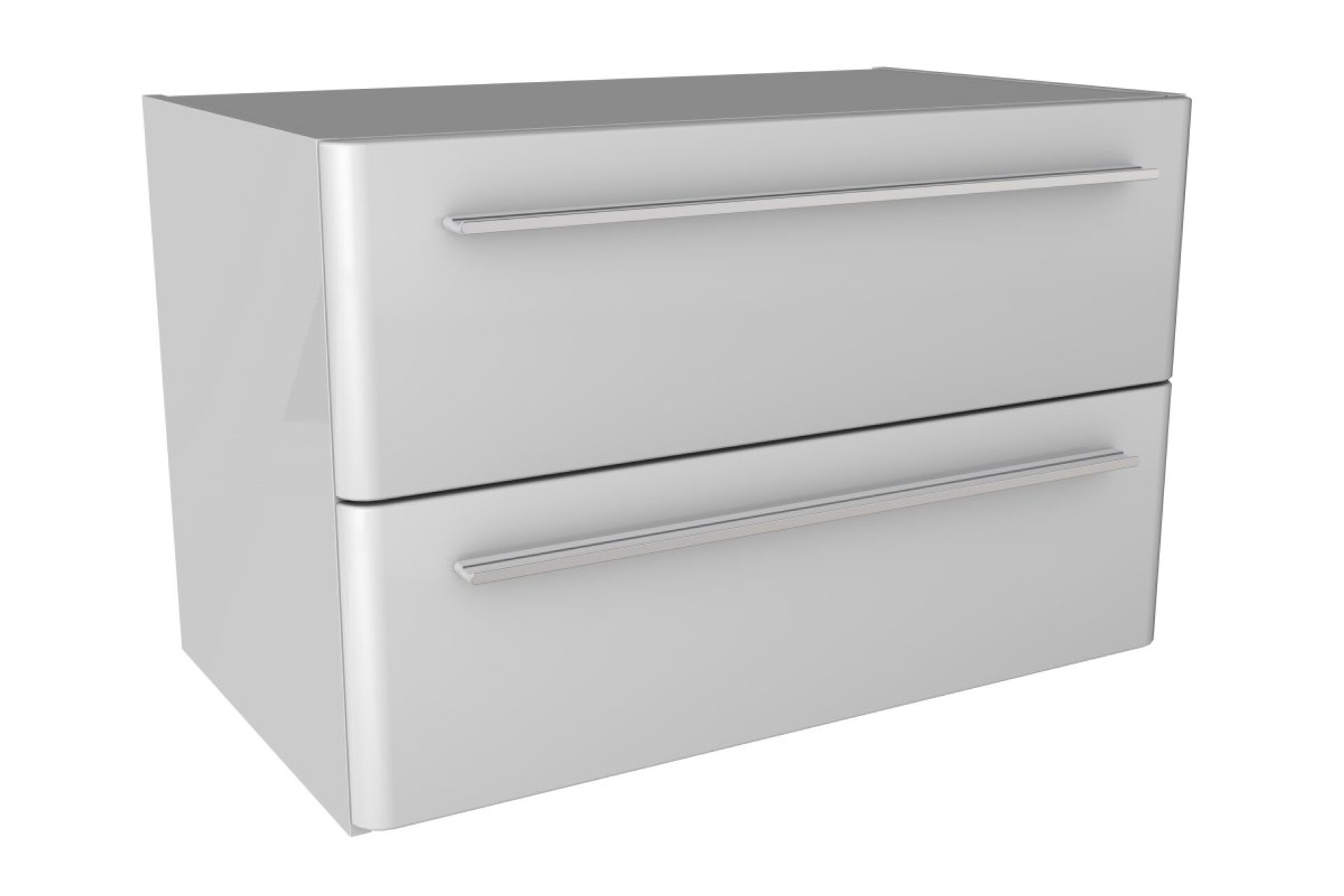 Lanzet K8 Waschtischunterschrank 76 cm Weiß Lanzet K8 Waschtischunterschrank 76 cm Weiß