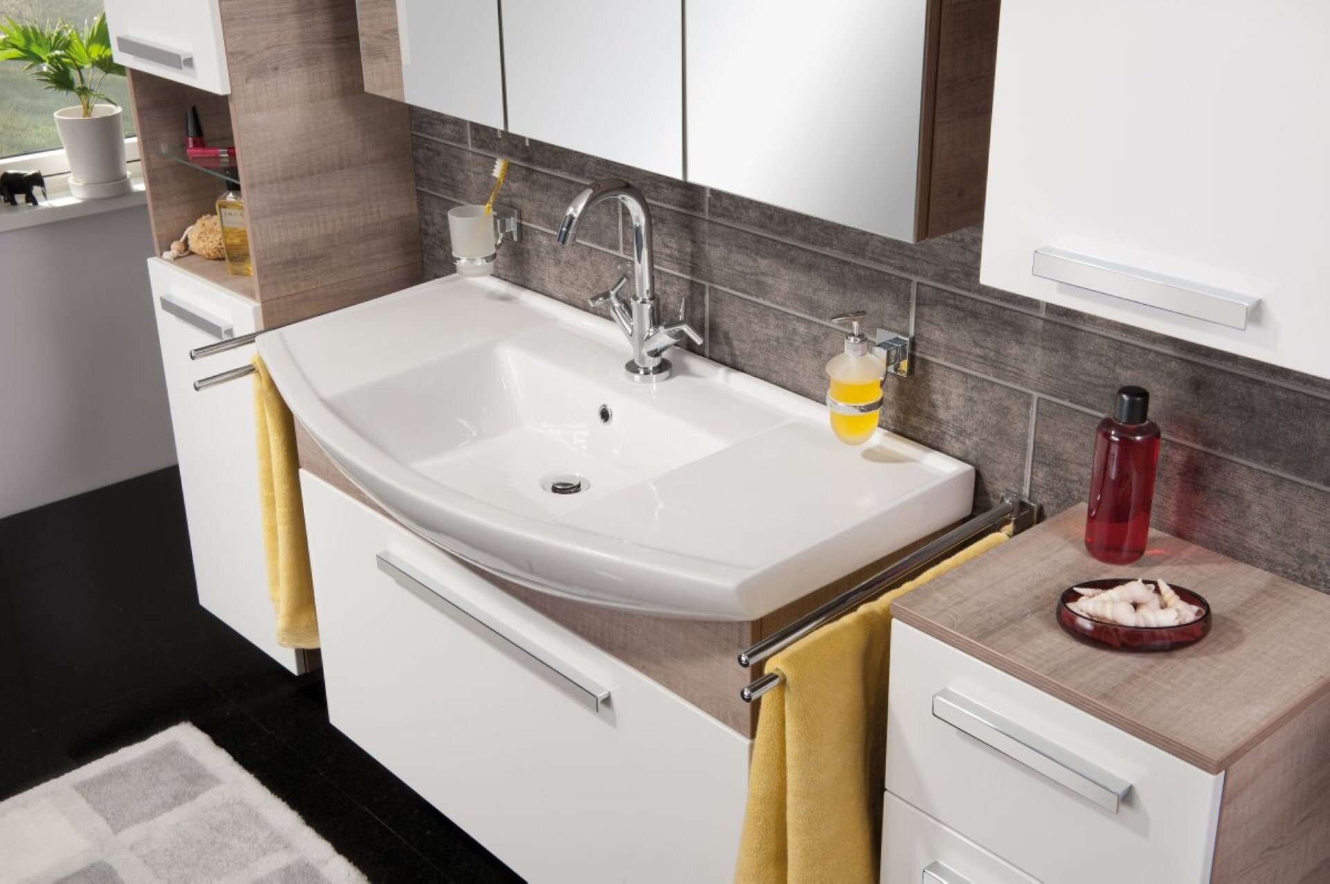 Fackelmann A-VERO Waschbecken 102 cm Fackelmann A-VERO Waschbecken 102 cm