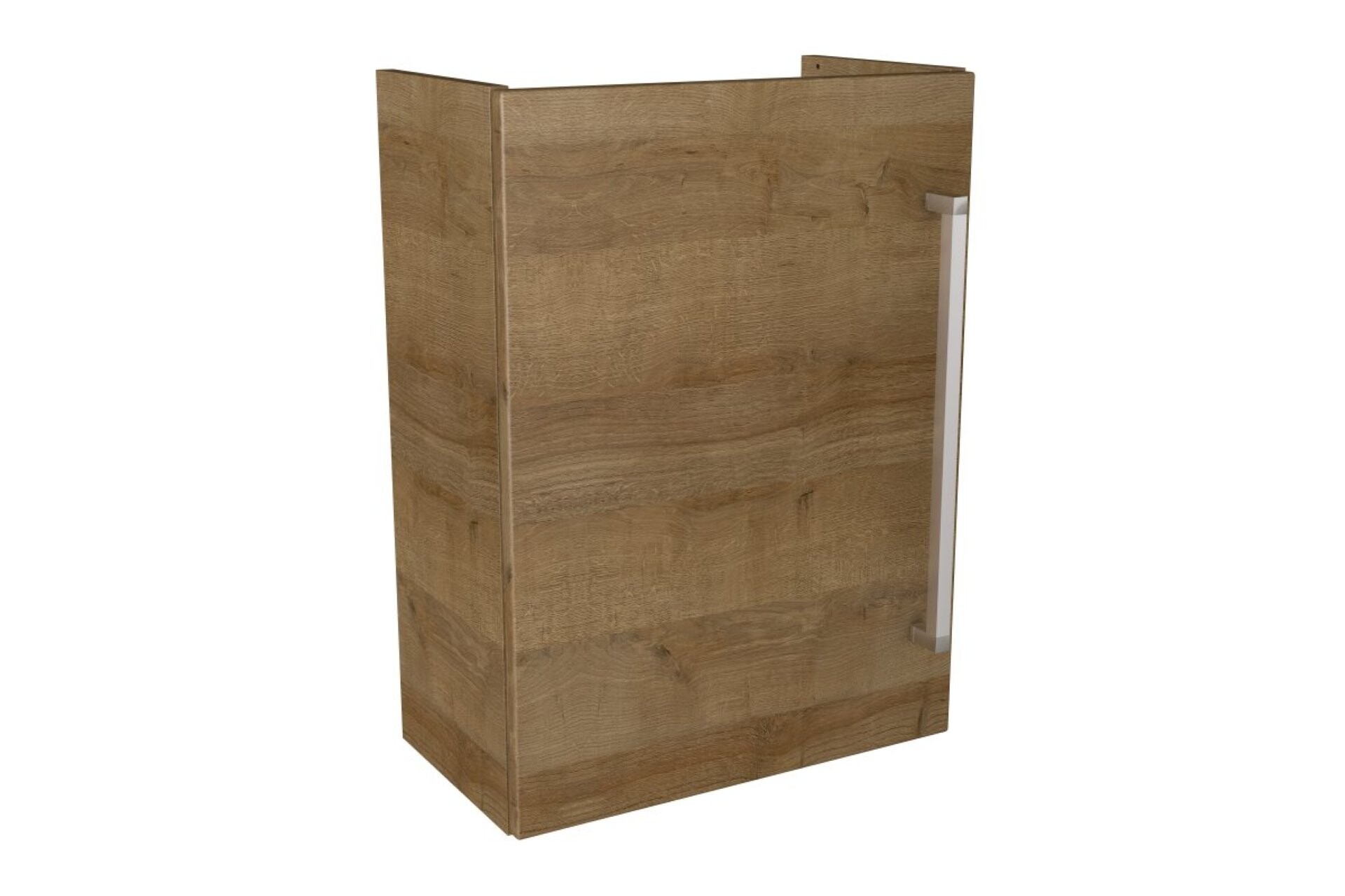 Lanzet K3 Gäste WC Waschtischunterschrank 44 cm, links, Hellbraun Lanzet K3 Gäste WC Waschtischunterschrank 44 cm, links, Hellbraun