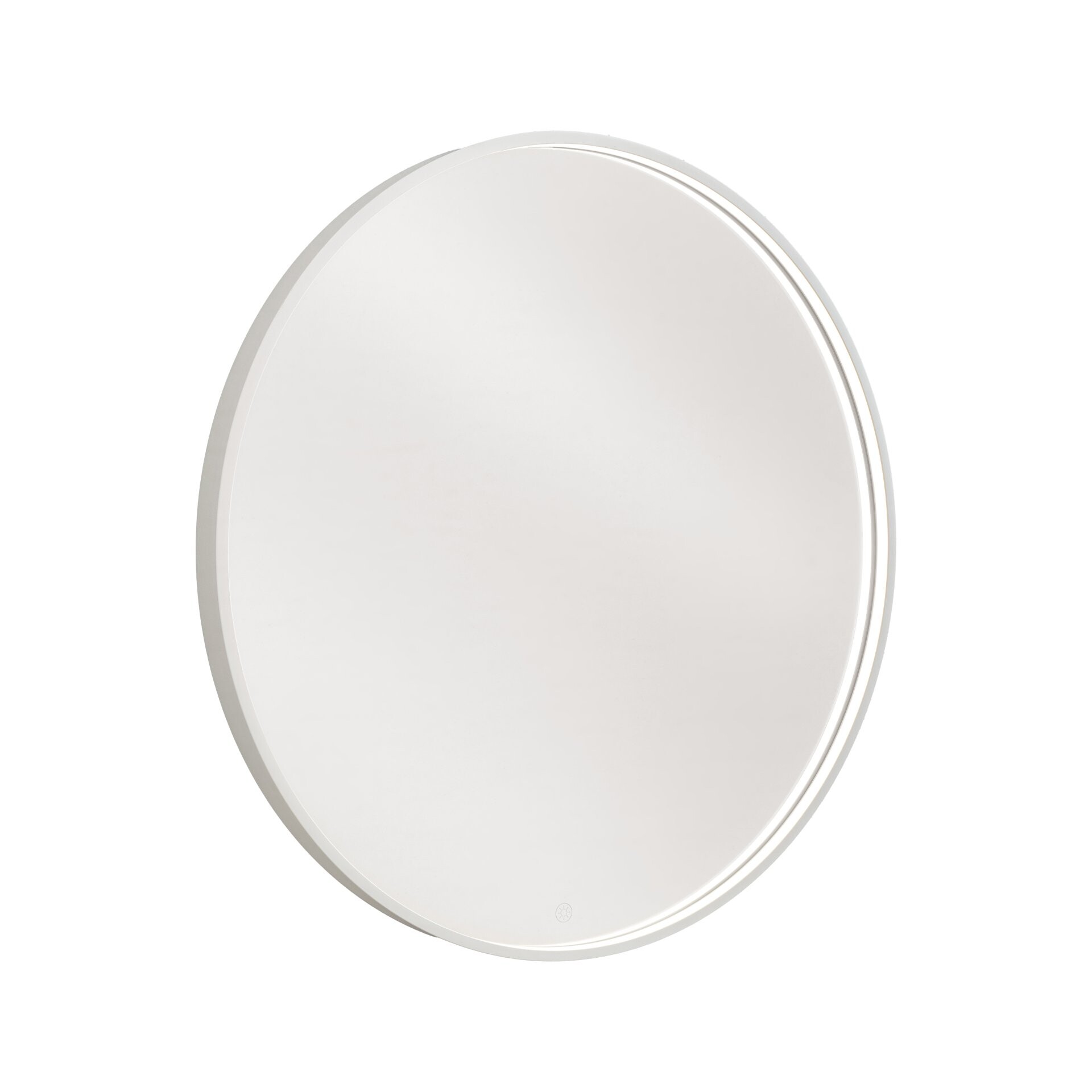 BADEDU VAAL LED Spiegel Ø 80 cm, Weiß, Sensor