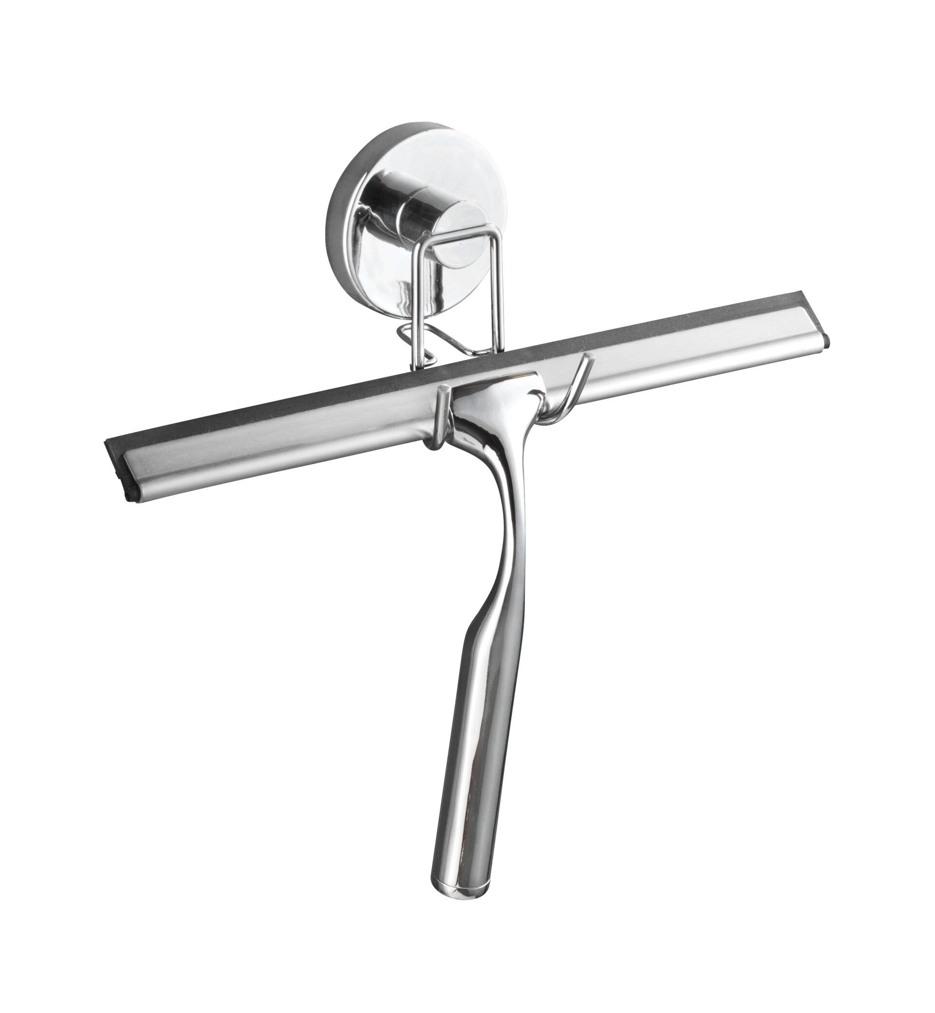 WENKO VACCUM LOC Duschabzieher, Chrom, mit Halterung, Befestigen ohne Bohren WENKO VACCUM LOC Duschabzieher, Chrom, mit Halterung, Befestigen ohne Bohren