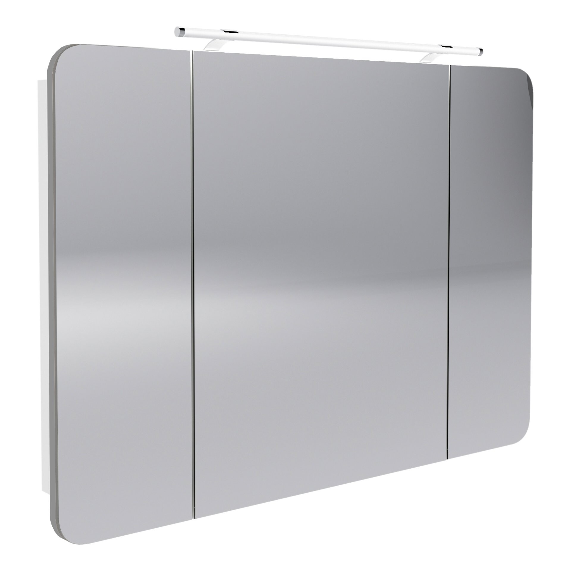 Fackelmann MILANO LED Spiegelschrank 110 cm, Weiß Fackelmann MILANO LED Spiegelschrank 110 cm, Weiß