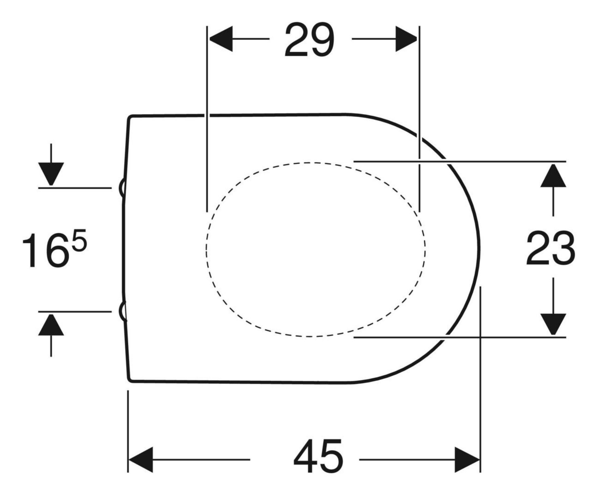 GEBERIT ICON SQUARE WC-Sitz, Weiß, Deckel überlappend, abnehmbar mit Absenkautomatik GEBERIT ICON SQUARE WC-Sitz, Weiß, Deckel überlappend, abnehmbar mit Absenkautomatik