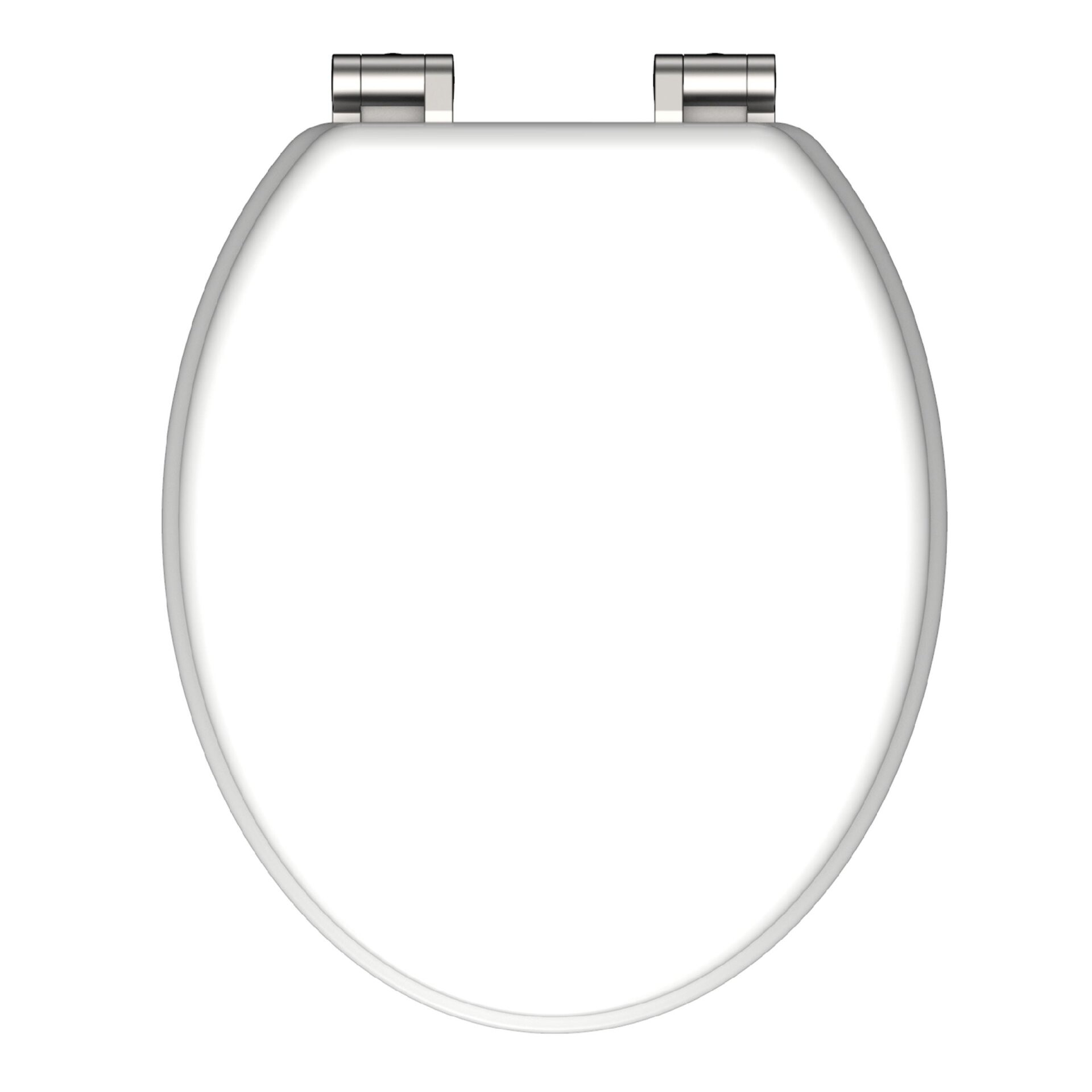 SCHÜTTE SPIRIT WHITE WC-Sitz, mit Absenkautomatik